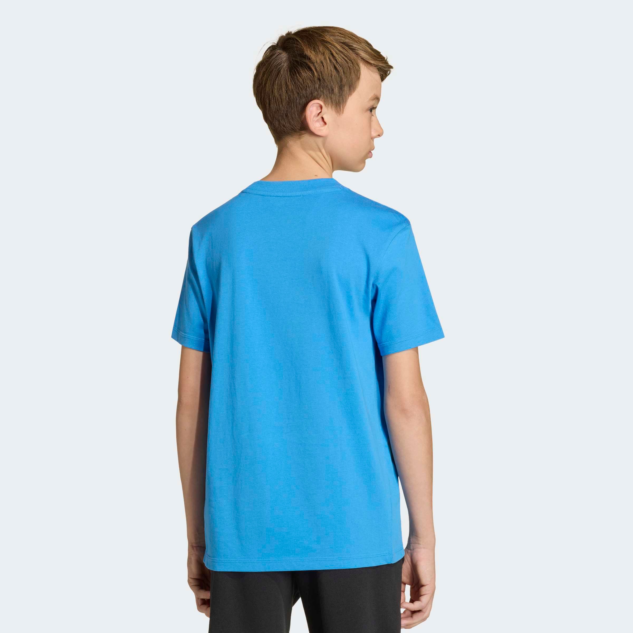 adidas Sportswear T-shirt »ESSENTIALS KIDS« Pour enfants, col rond, sans fermeture, en coton