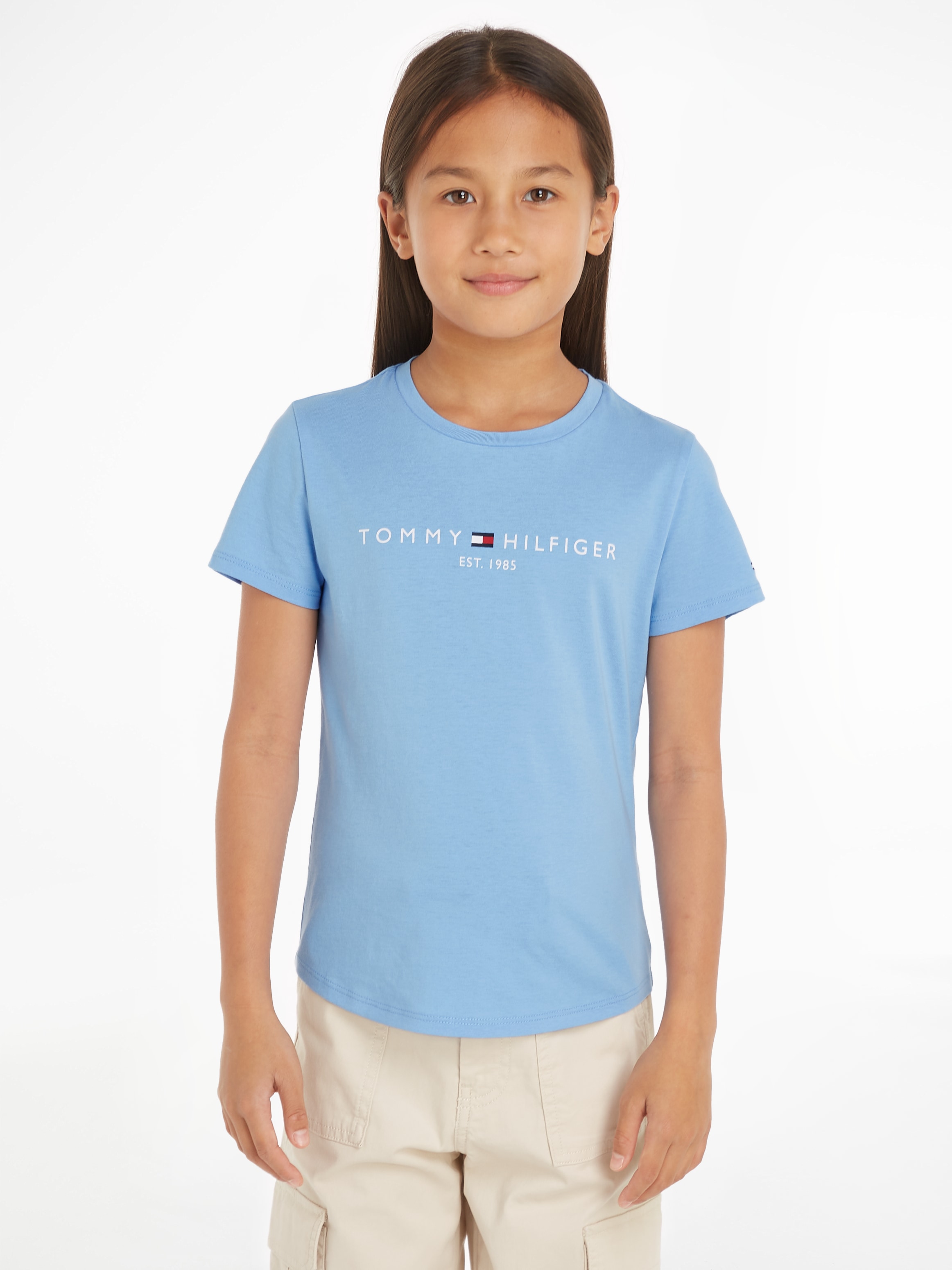 Image of Tommy Hilfiger Kurzarmshirt "ESSENTIAL TEE S/S" 1 Stk. mit Tommy Hilfiger Logoschriftzug