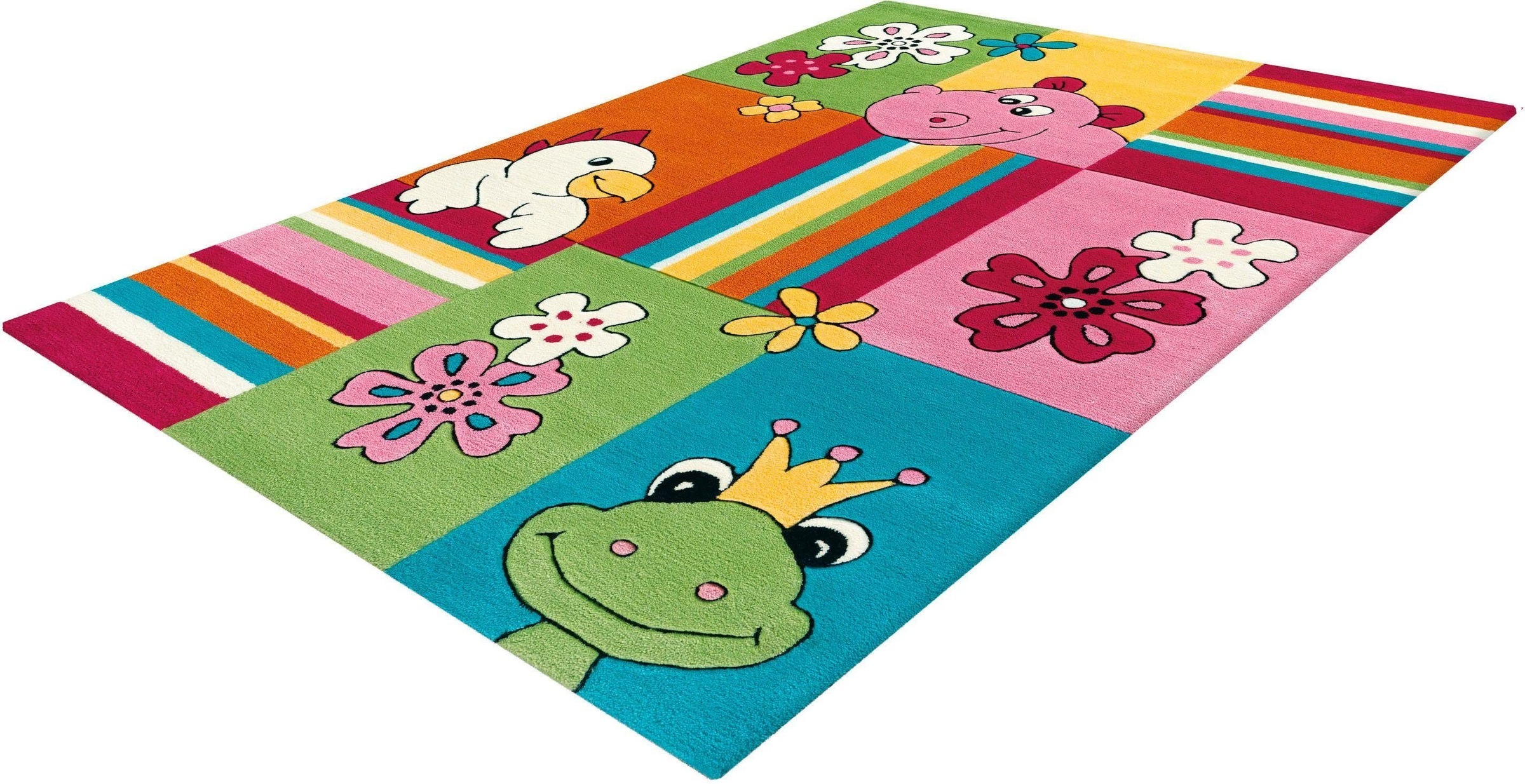 Image of calo-deluxe Kinderteppich »Sally 4134«, rechteckig, 11 mm Höhe, Kurzflor bei Ackermann Versand Schweiz