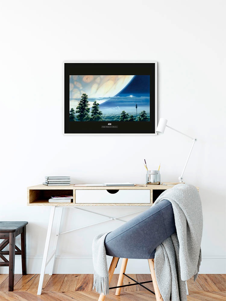 Komar Bild »Star Wars Classic RMQ Yavin Lookout«, Star Wars, (1 St.), Wandbild zur Dekoration im Kinderzimmer - ohne Rahmen