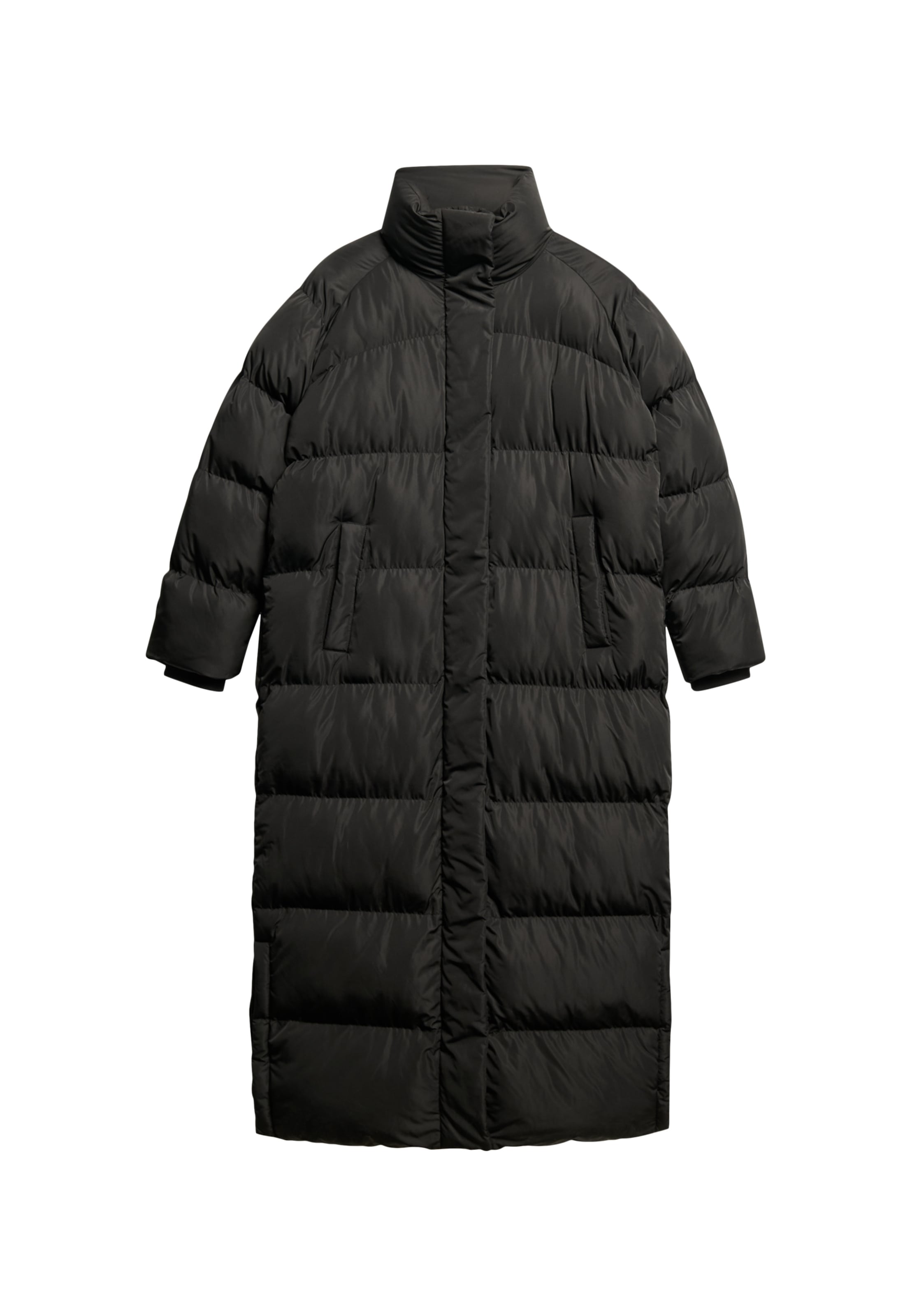Superdry Veste matelassée »MAXI LONGLINE PUFFER JACKET« mit Kapuze