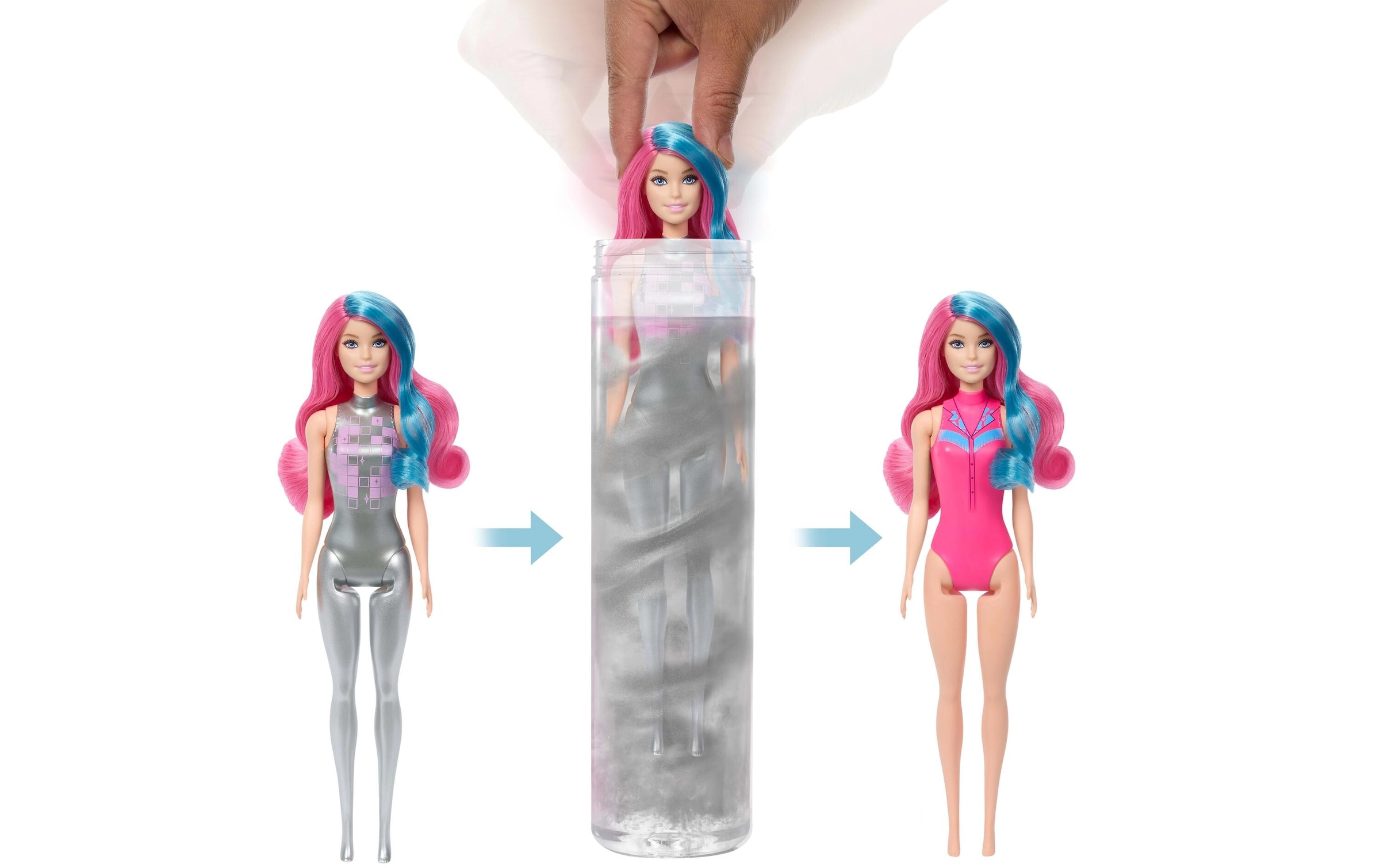 Barbie Anziehpuppe »Color Reveal Disco Star 11/1 Series«