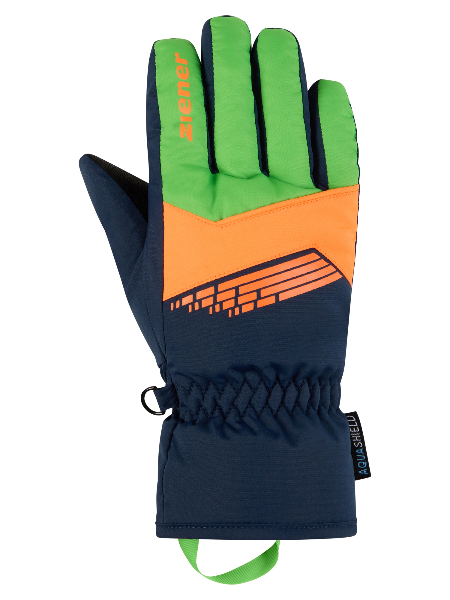 Ziener Skihandschuhe »LAVIVI-Z AQUASHIELD® JUNIOR« warm, wasserdicht, winddicht, atmungsaktiv,