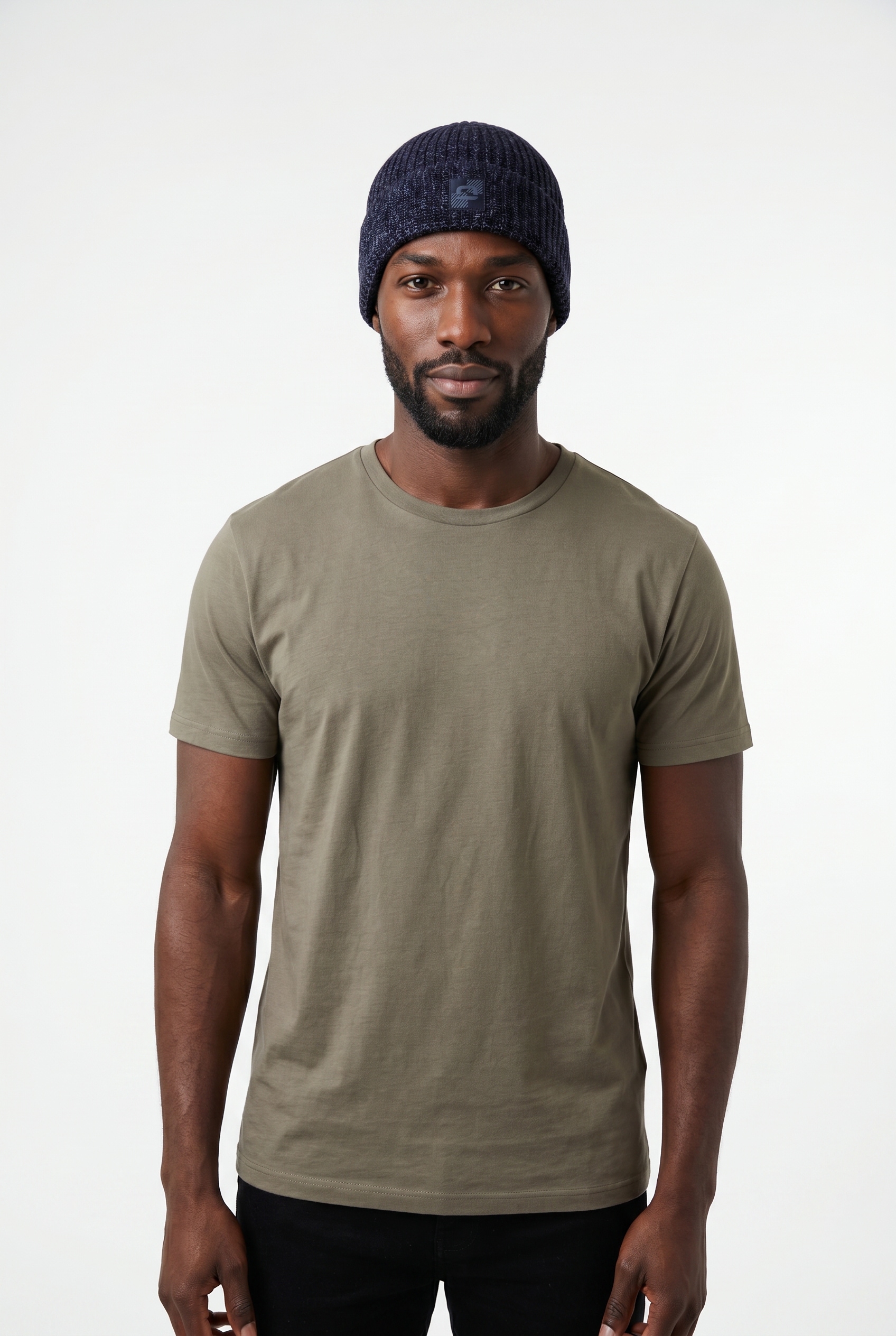 OLYMP Bonnet tricoté uni, décontracté