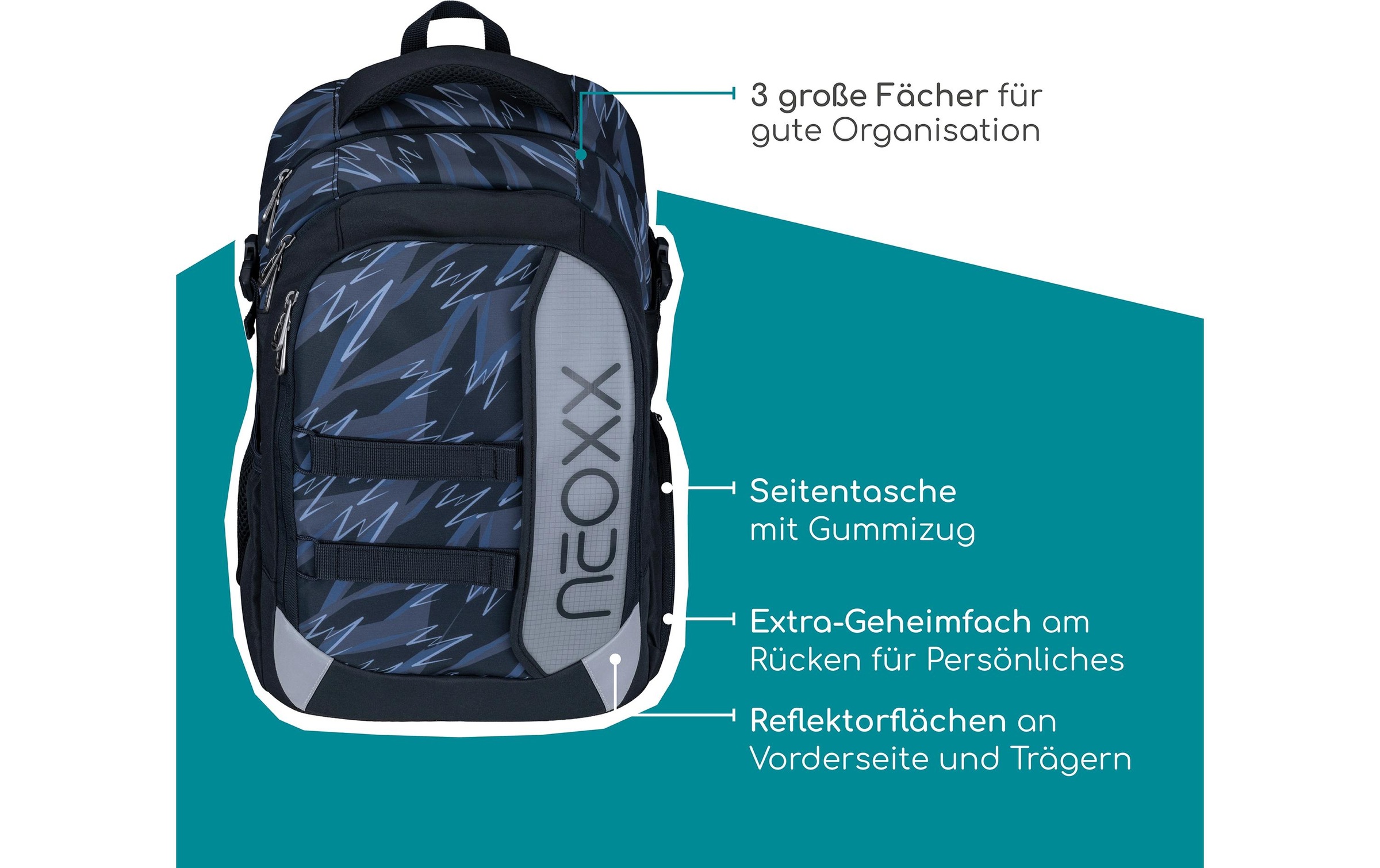 neoxx Kinderrucksack »Active Pro«