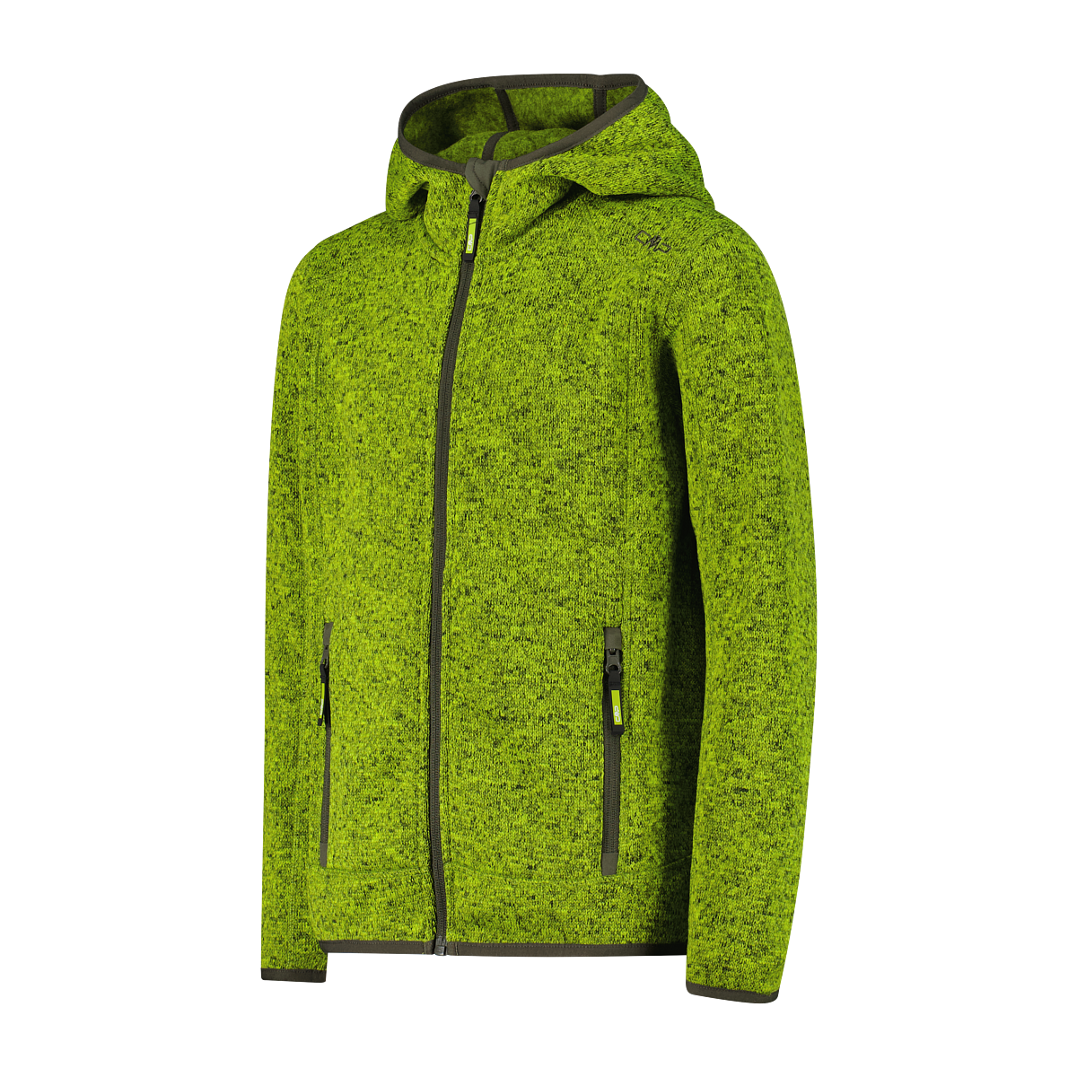 CMP Veste en laine polaire »KID JACKET FIXED HOOD« avec capuche déperlant, coupe-vent, avec capuche, isolant thermique