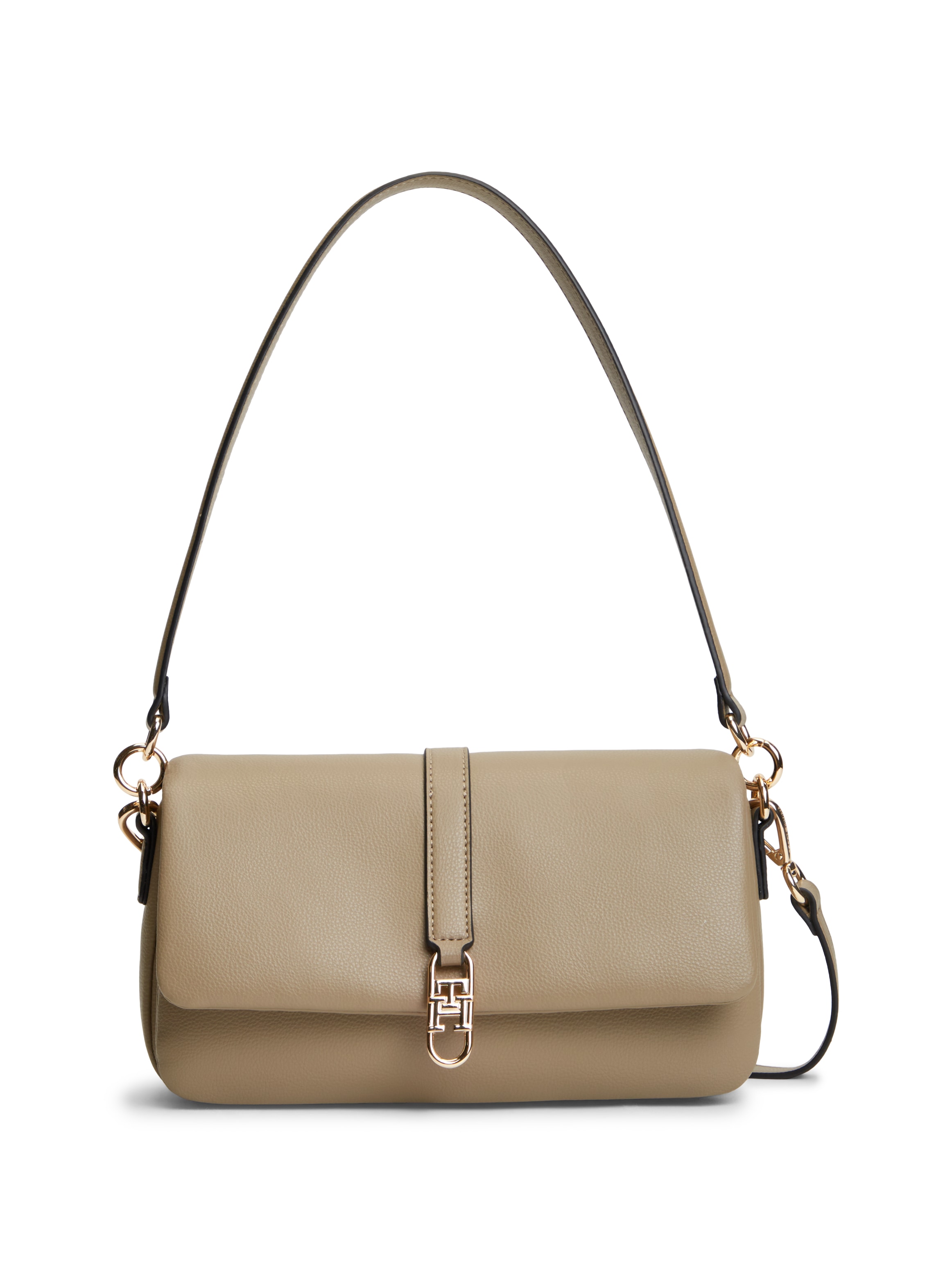 Image of Tommy Hilfiger Umhängetasche "TH LIBRE CONV FLAP CROSSOVER" Damen Handtasche, Schultertasche mit TH-Logo Verschluss
