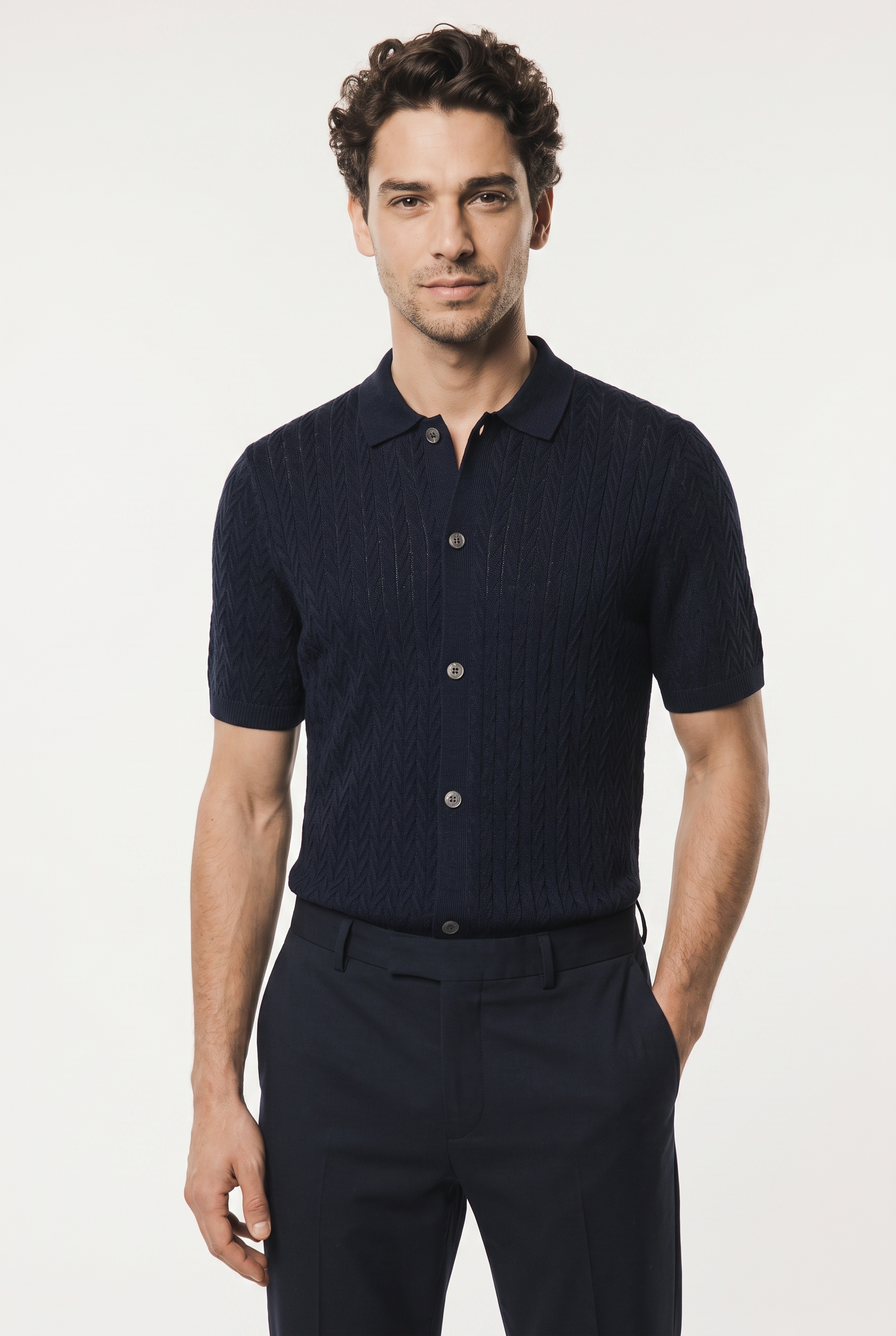 Image of JOOP Poloshirt "Tristao" mit Knopfleiste