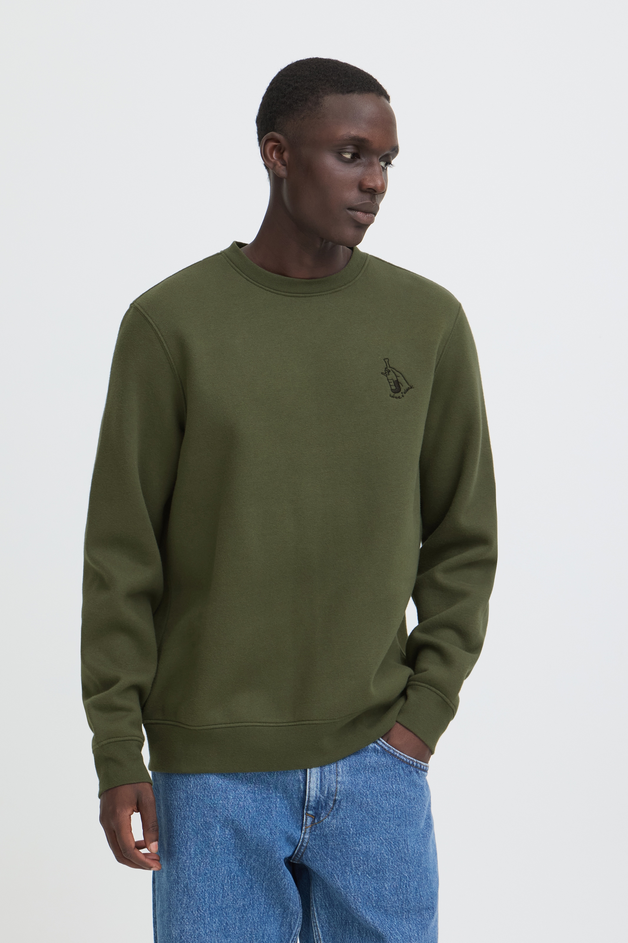 Image of Blend Sweatshirt "BHKACE CREW SWEAT", Baumwollmischung, regular fit