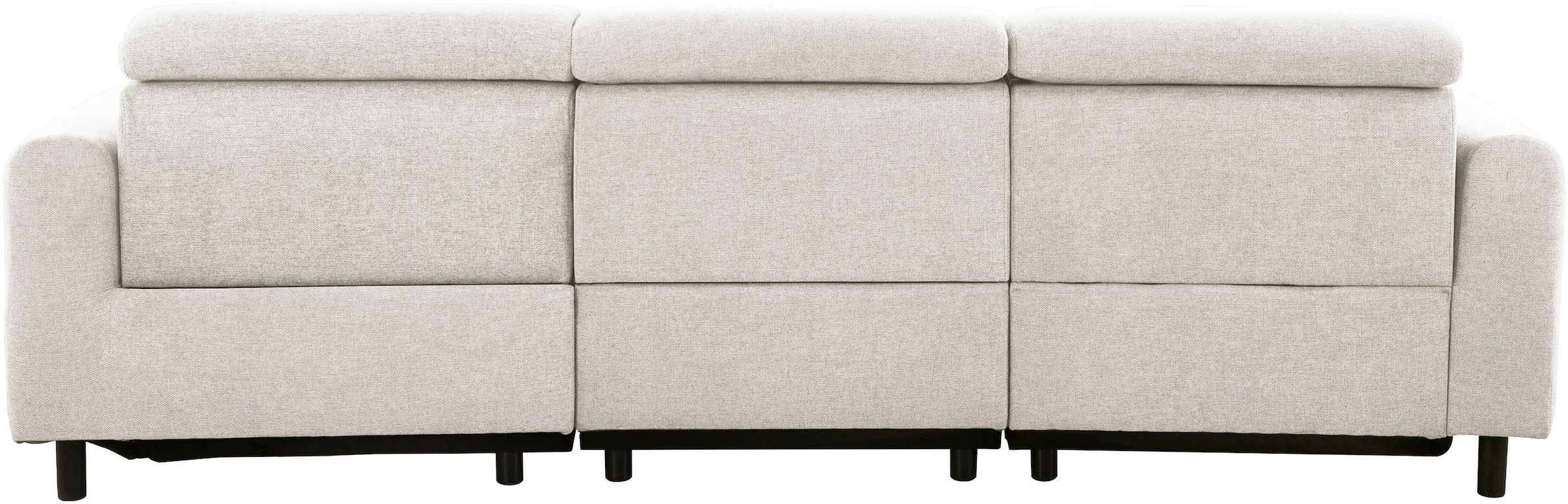 GOODproduct Ecksofa »SKAANE Struktur, L-Form, 274 cm, manuelle/elektrische Relaxfunktion,« 274 cm, mit Kopfteilverstellung und man. oder elektr. Relaxfunktion