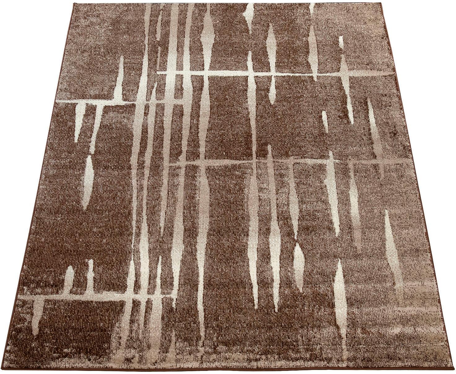 Image of Paco Home Teppich »ECE 924«, rechteckig, 14 mm Höhe, Kurzflor, modernes Matrix Design, ideal im Wohnzimmer & Schlafzimmer bei Ackermann Versand Schweiz