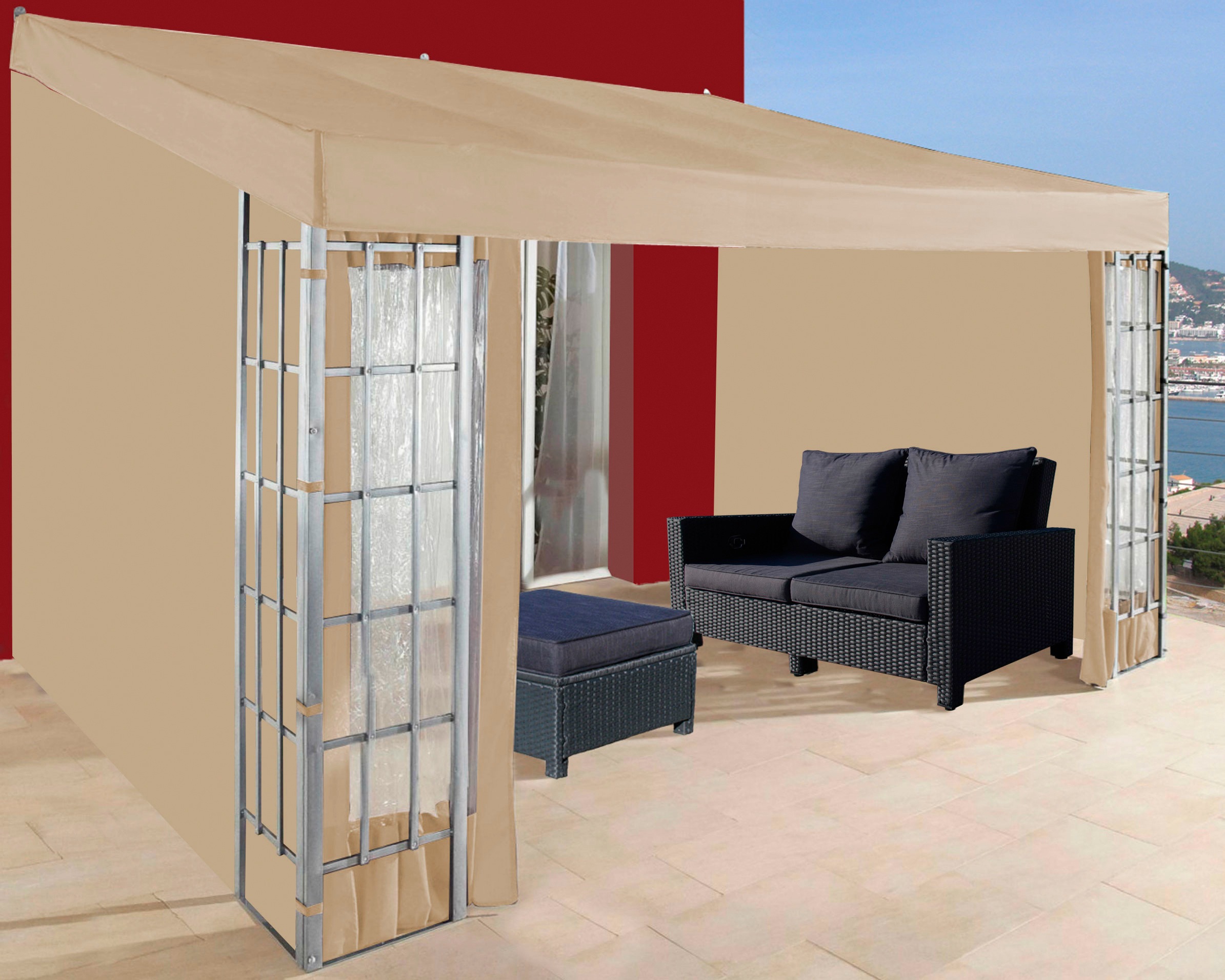 Quick Star Pavillonseitenteil »Rank«