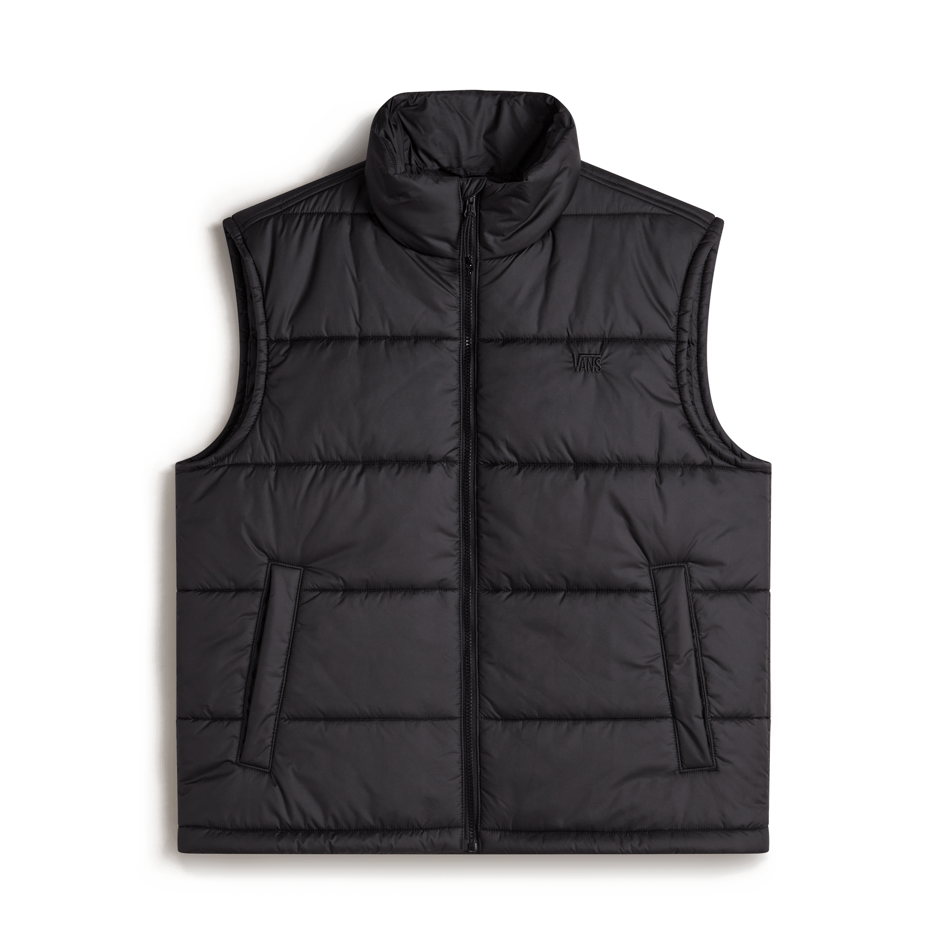 Image of Vans Steppweste "MTE Hillgate Vest" aus Polyester, mit Eingrifftaschen, mit Reissverschluss