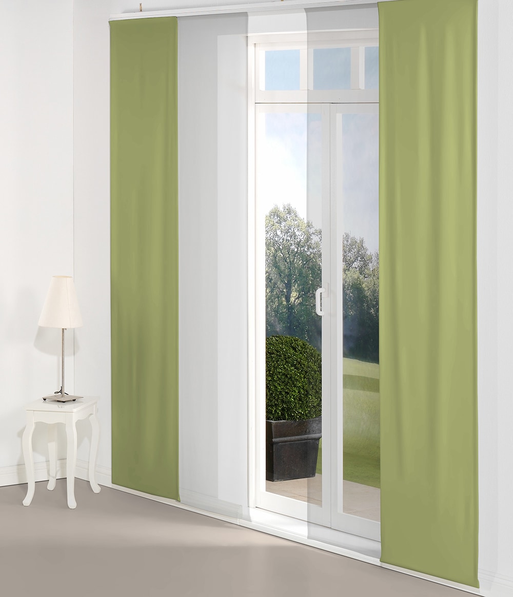 Wirth Rideau coulissant »Dim out« Support de panneau 1 cuis tlg. avec barre de lestage incluse