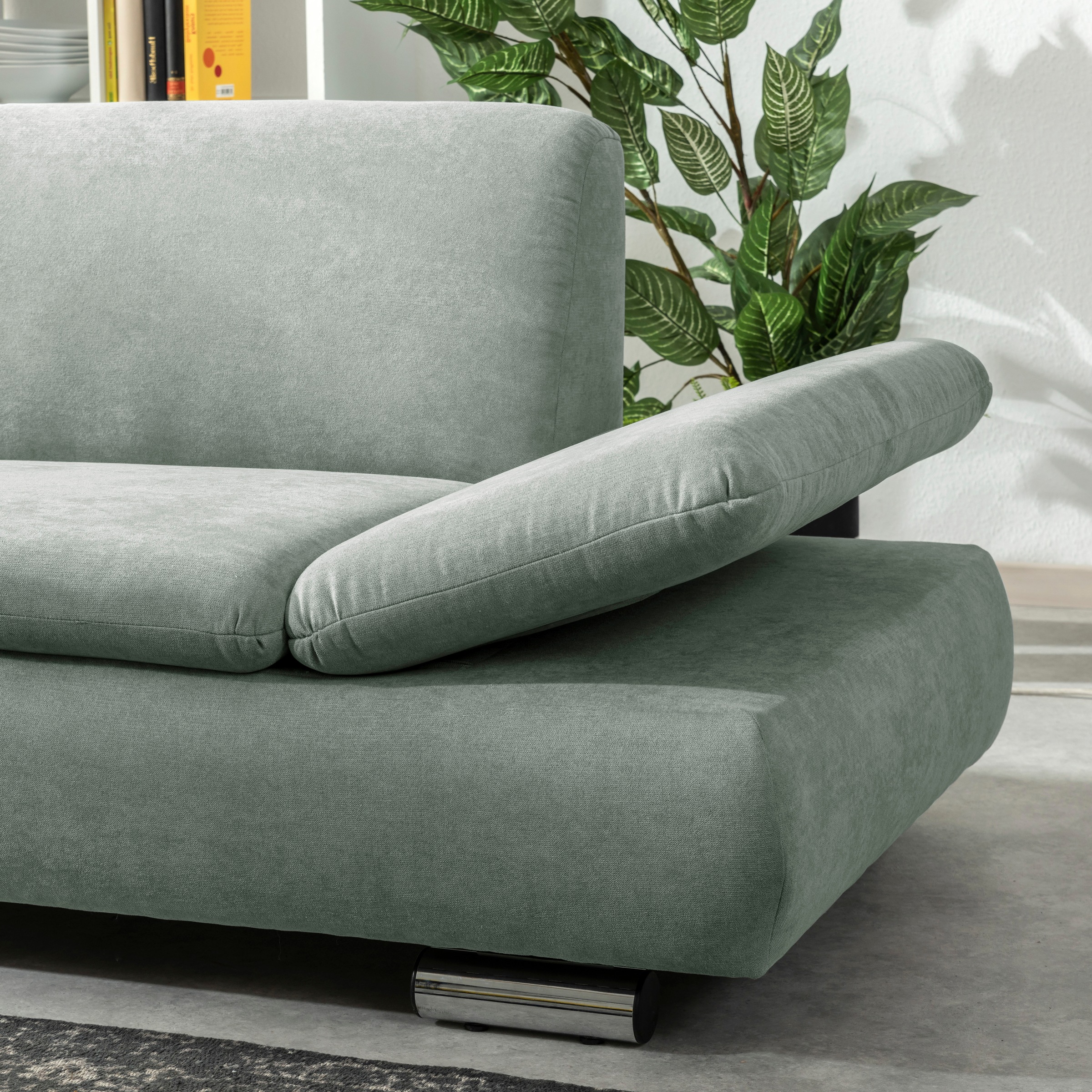 Max Winzer® Ecksofa »Toulouse modern und bequem, aktuelles Design, hoher Sitzkomfort«, mit klappbaren Armlehnen, Breite 271 cm