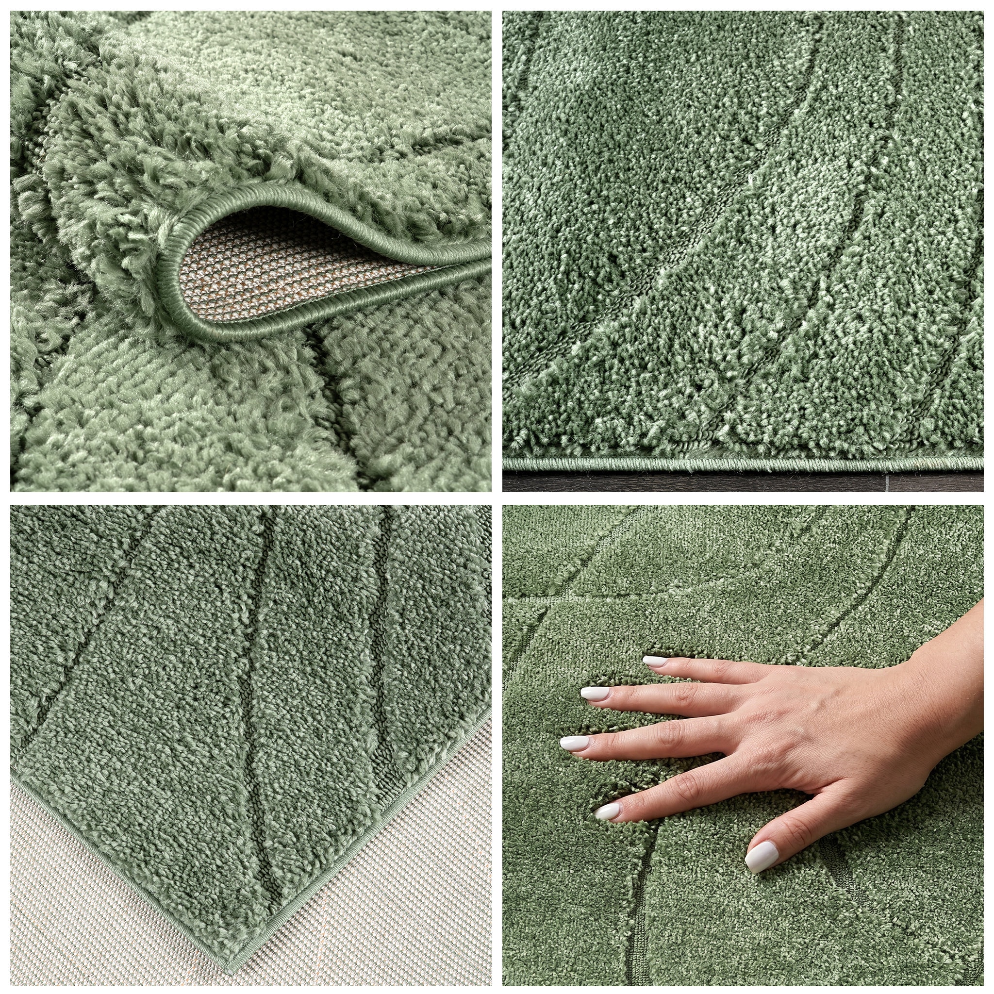 GOODproduct Tapis »Lavia, Wellenmuster, Hoch-Tief« Rectangulaire 20 mm Höhe Motif linéaire, design moderne, effet 3D, tapis design, salon