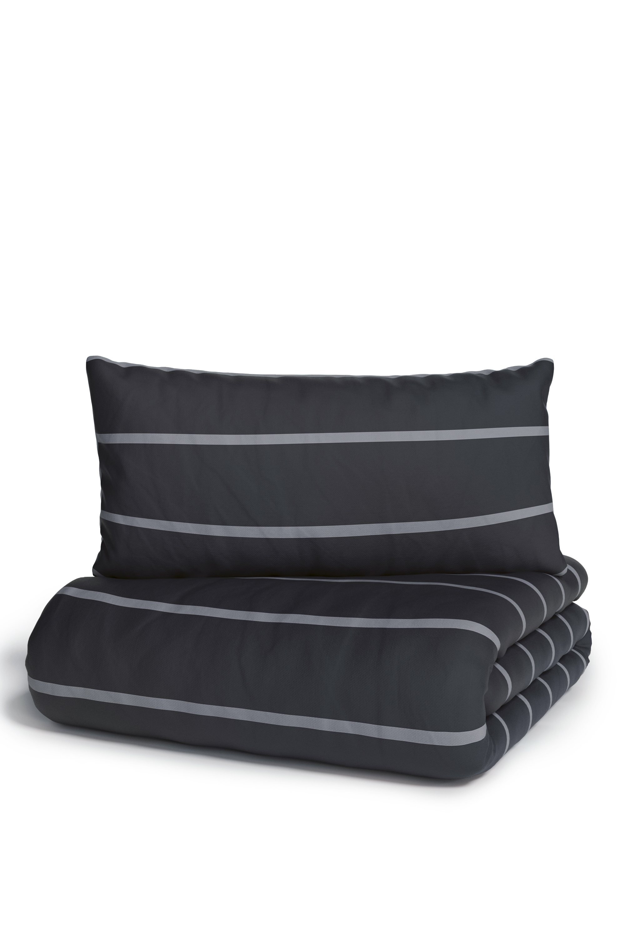 GOODproduct Bettwäsche »Katja« 2 Bettwäsche aus Baumwolle, Bettwäsche mit Streifen-Design, Wendeoptik