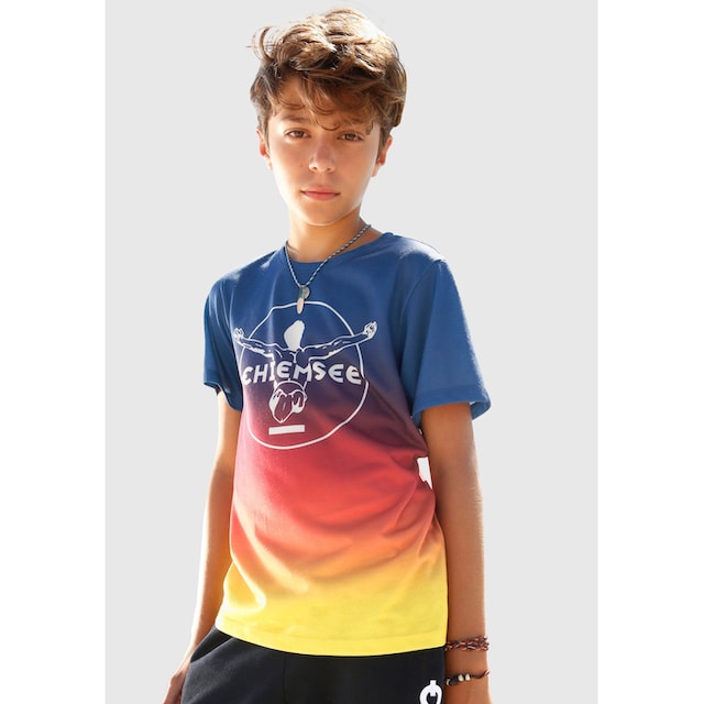 ♕ Chiemsee T-Shirt, im Farbverlauf mit Druck vorn versandkostenfrei auf