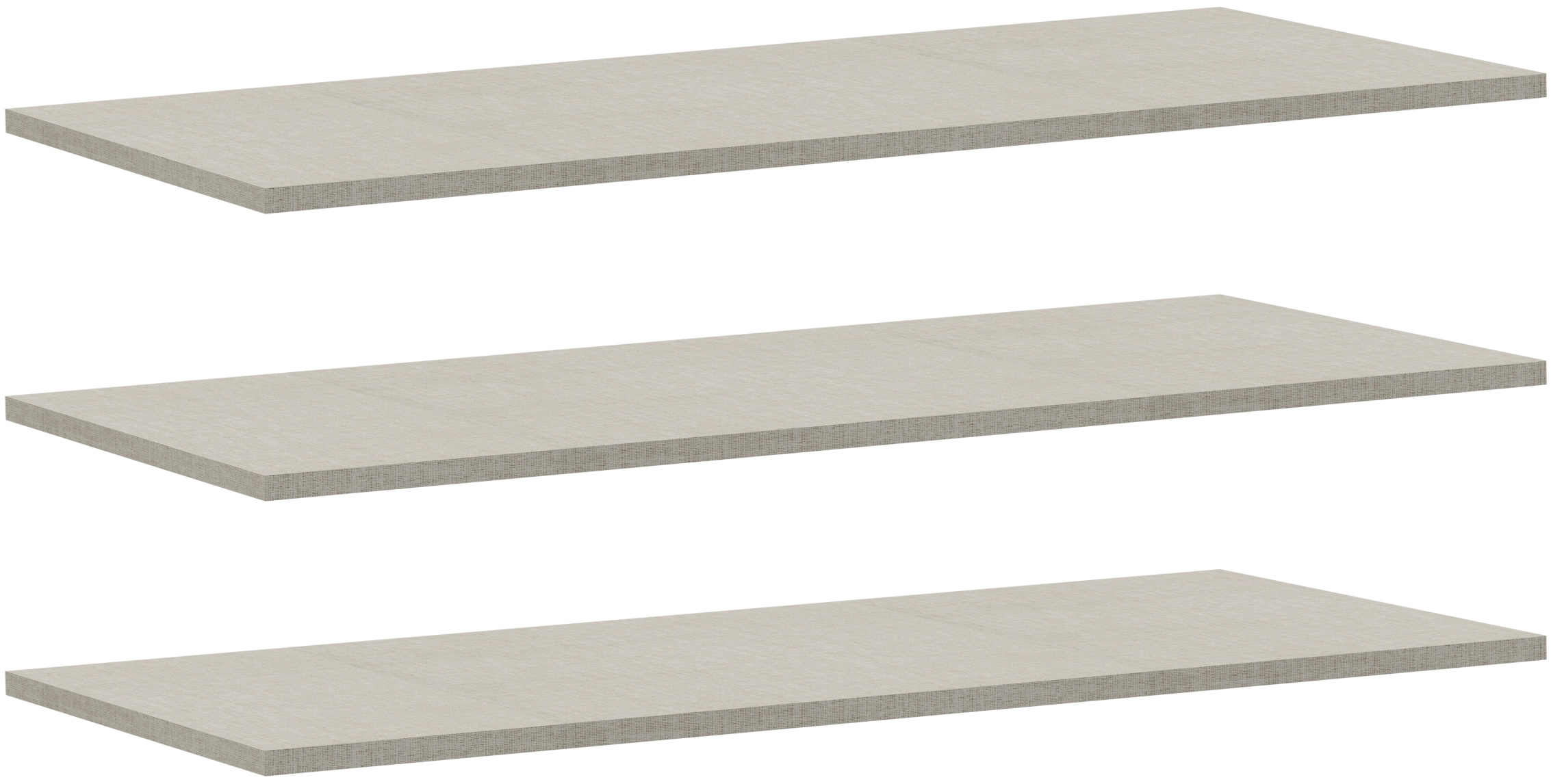 FORTE Einlegeboden 3 Stk. tlg. 3er Set, optional bestellbar