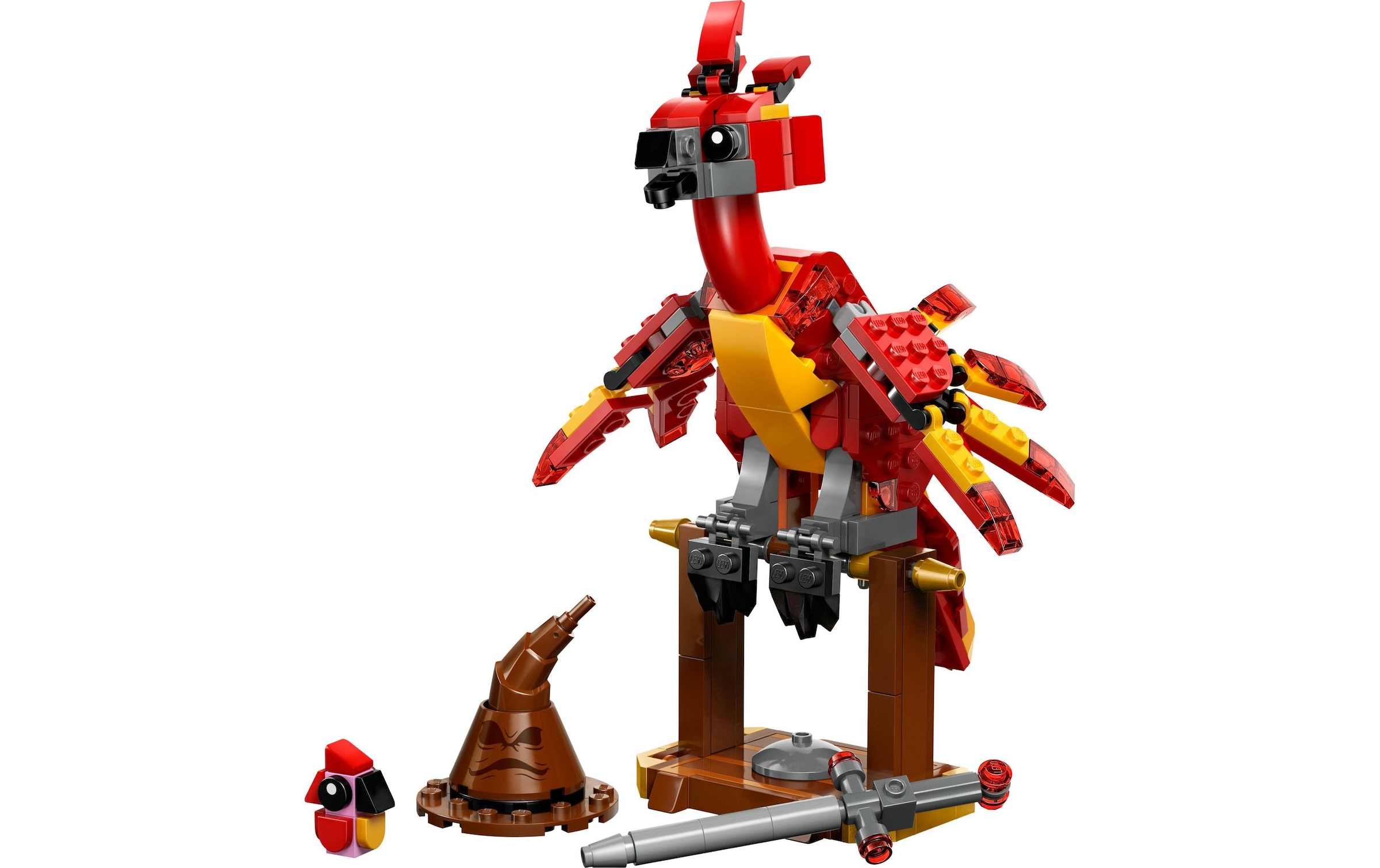 LEGO® Spielbausteine »Harry Potter Fawkes: Dumbledores Phönix 76448«, (299 St.)