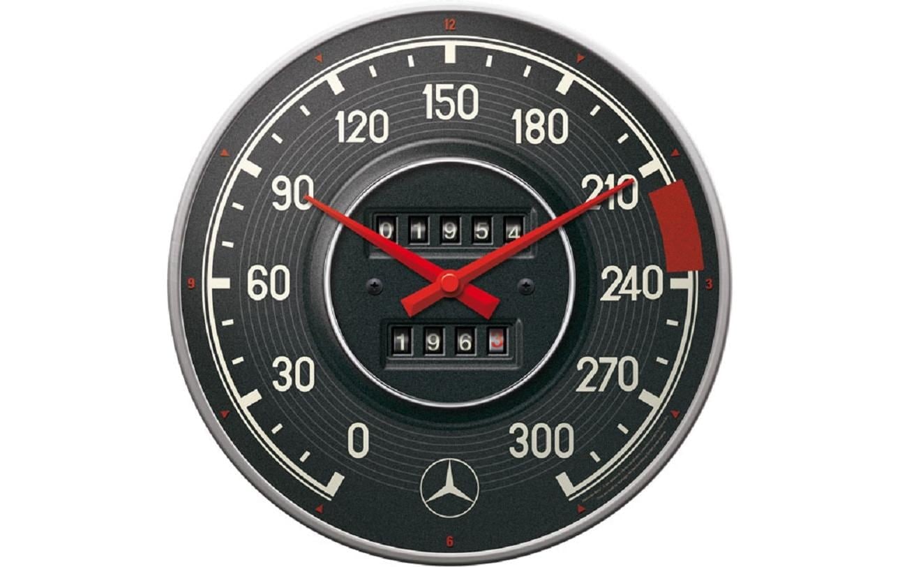 Wanduhr »Wanduhr Mercedes Benz Tacho«