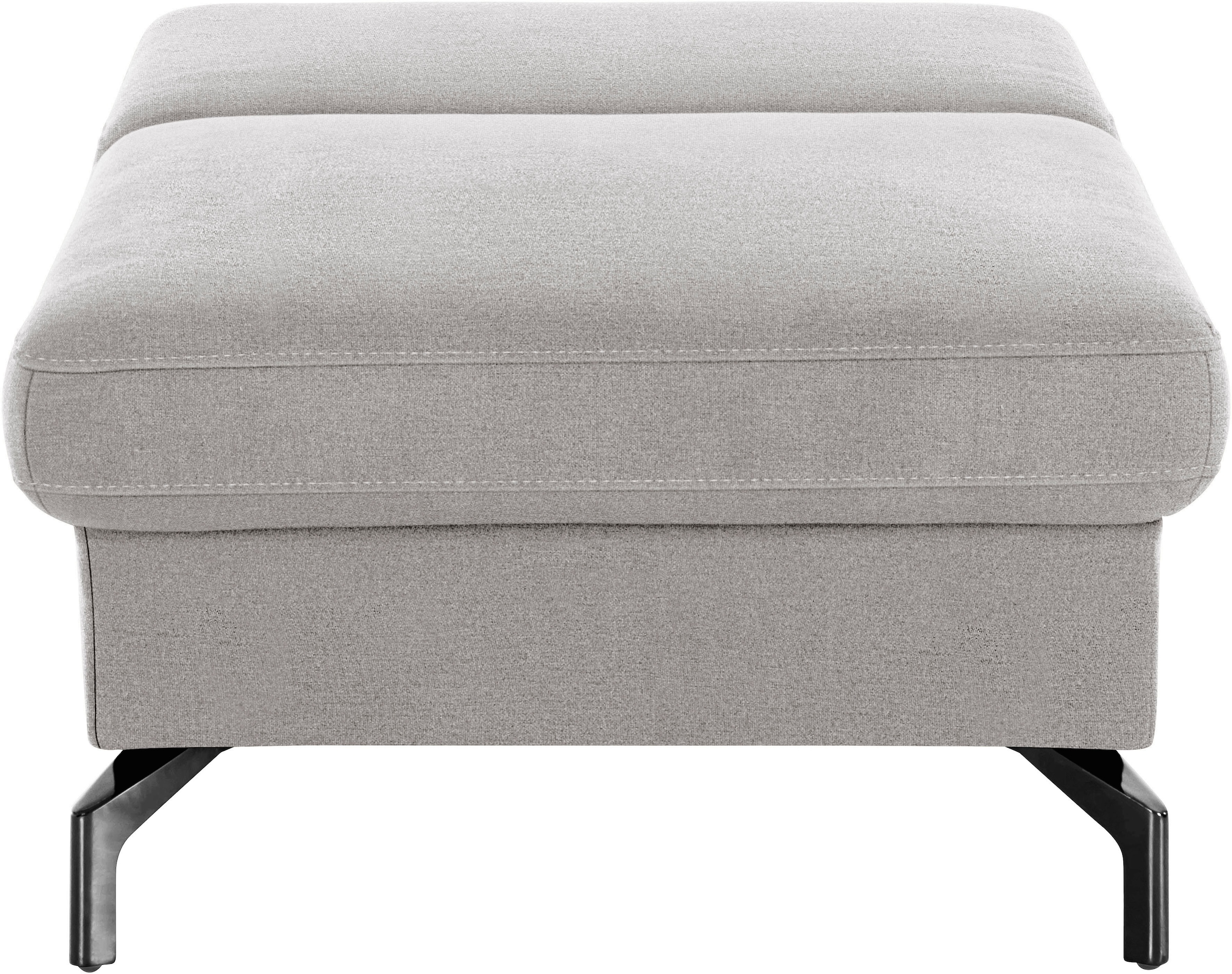 sit&more Hocker »Brisbane« Fusshöhe 12 cm, mit Federkern und Klappfunktion