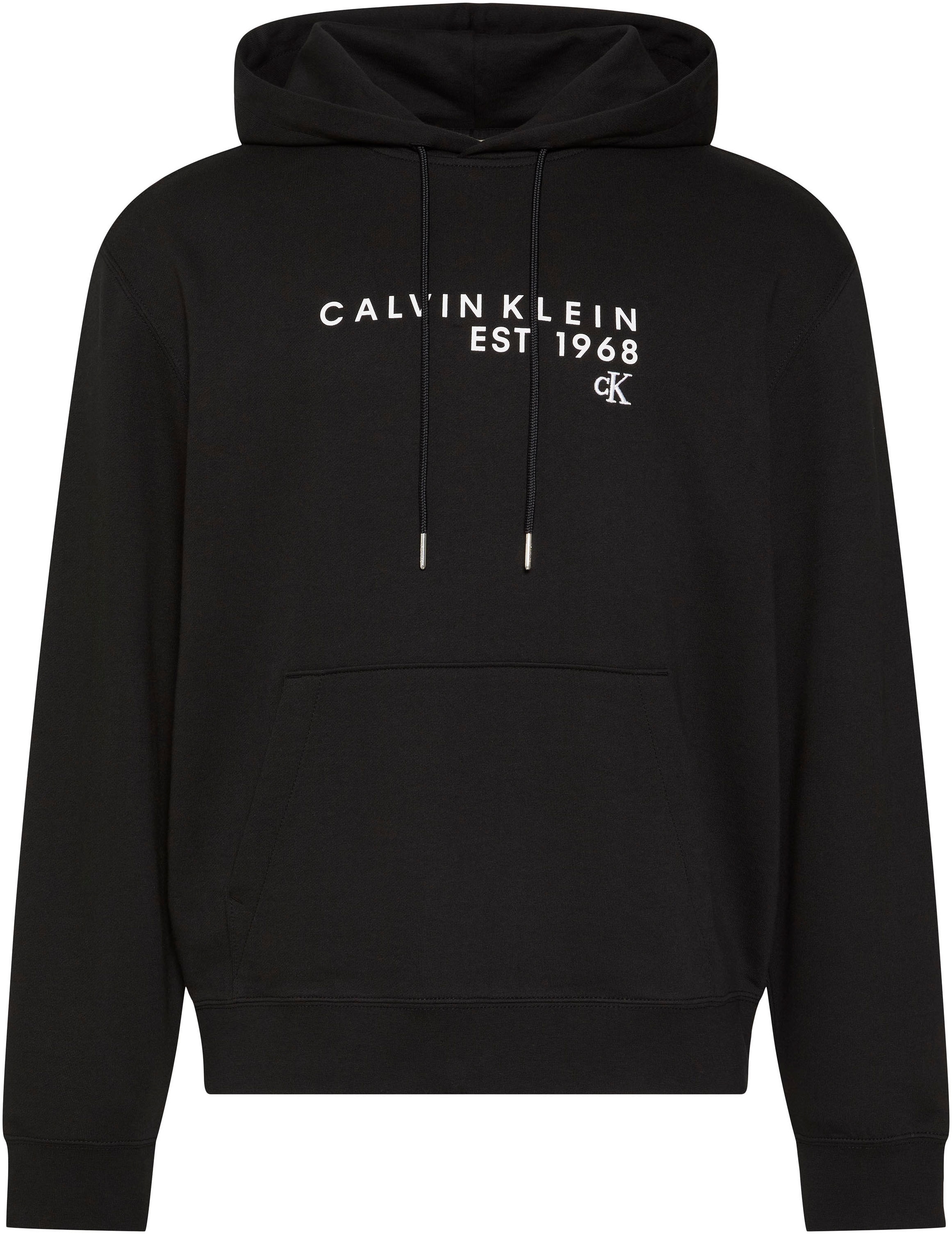 Calvin Klein Jeans Kapuzensweatshirt »CALVIN 1968 GRAPHIC«, Regular fit mit Kapuze mit Kordelzug
