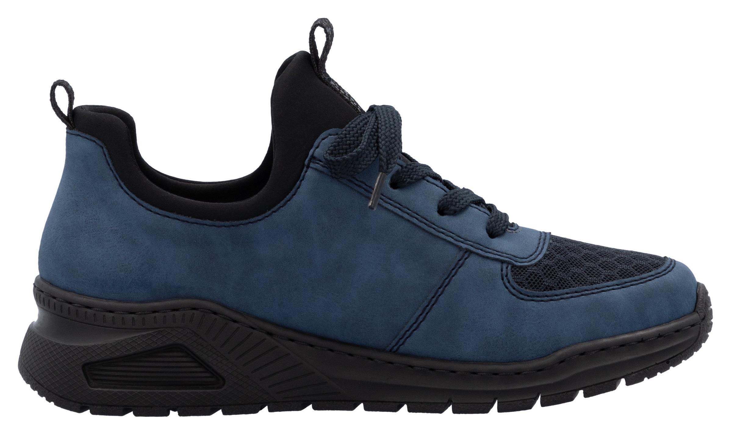 Rieker Slip-On Sneaker, Schlupfschuh, Halbschuh, Freizeitsneaker, weiche MemoSoft-Innensohle
