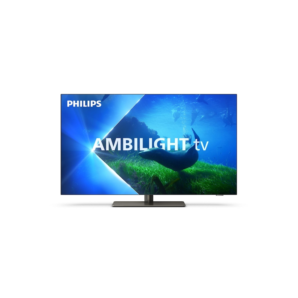 Philips OLED-Fernseher »55OLED808/12 55 3840 x 2160 (Ultra HD«, 139,15 cm/55 Zoll, 4K Ultra HD, Google TV