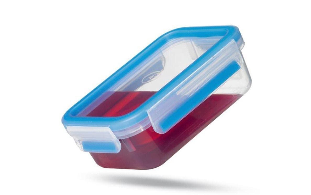 EMSA 515584 food storage container Rectangular Box Green, Transparent 3 pc(s)