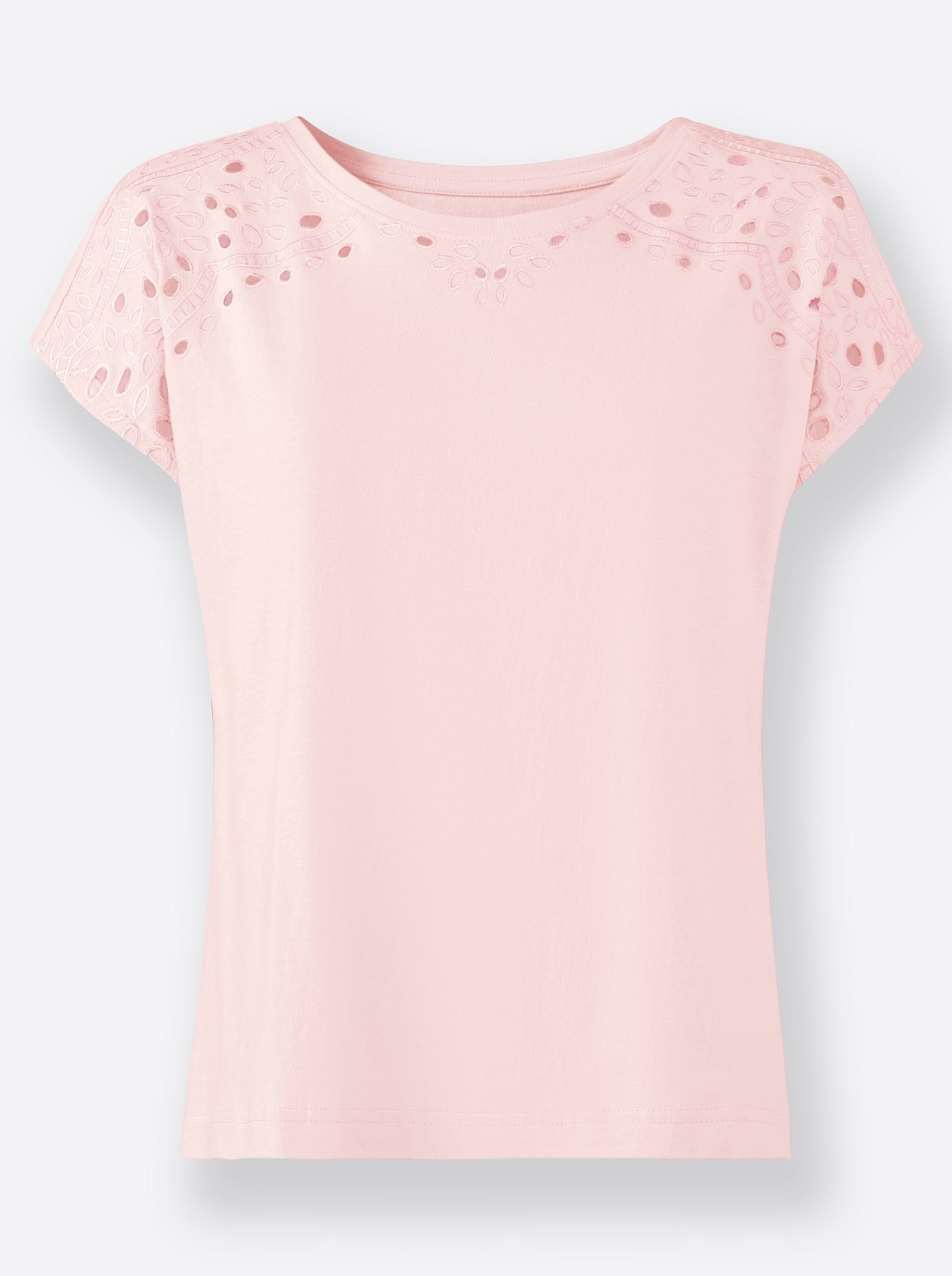 Inspirationen Shirt à col rond »Shirt« 1 cuis tlg.