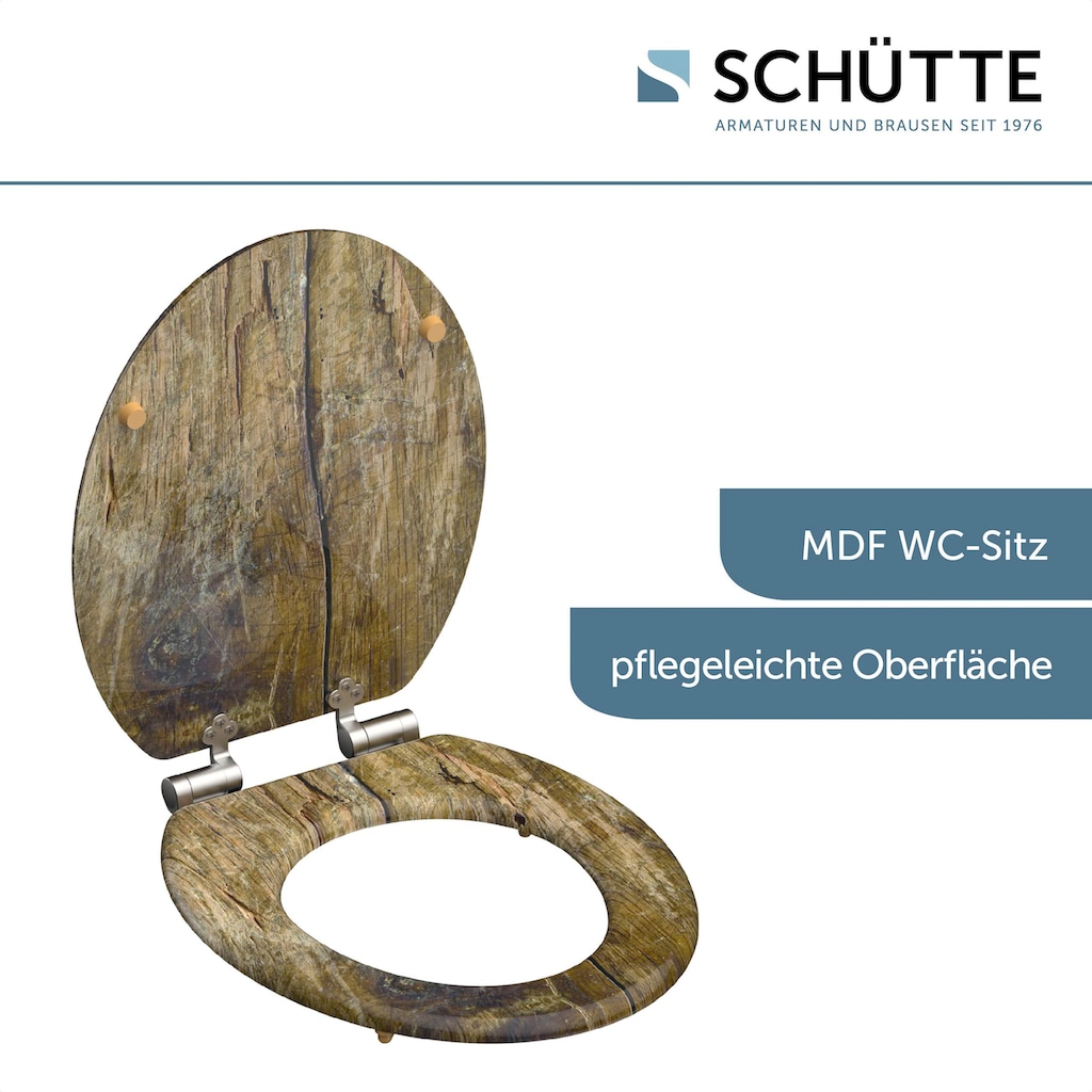 Schütte WC-Sitz »Solid Wood«