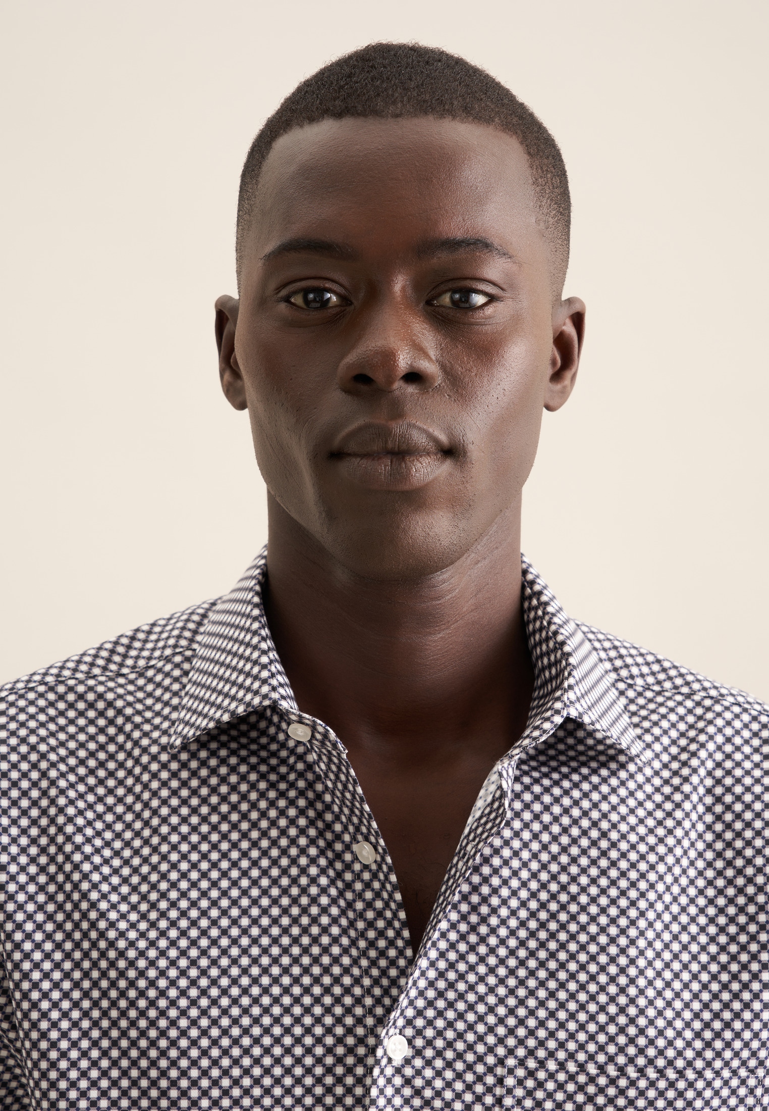 seidensticker Businesshemd »Regular« Regular 1/2 Kentkragen Druck