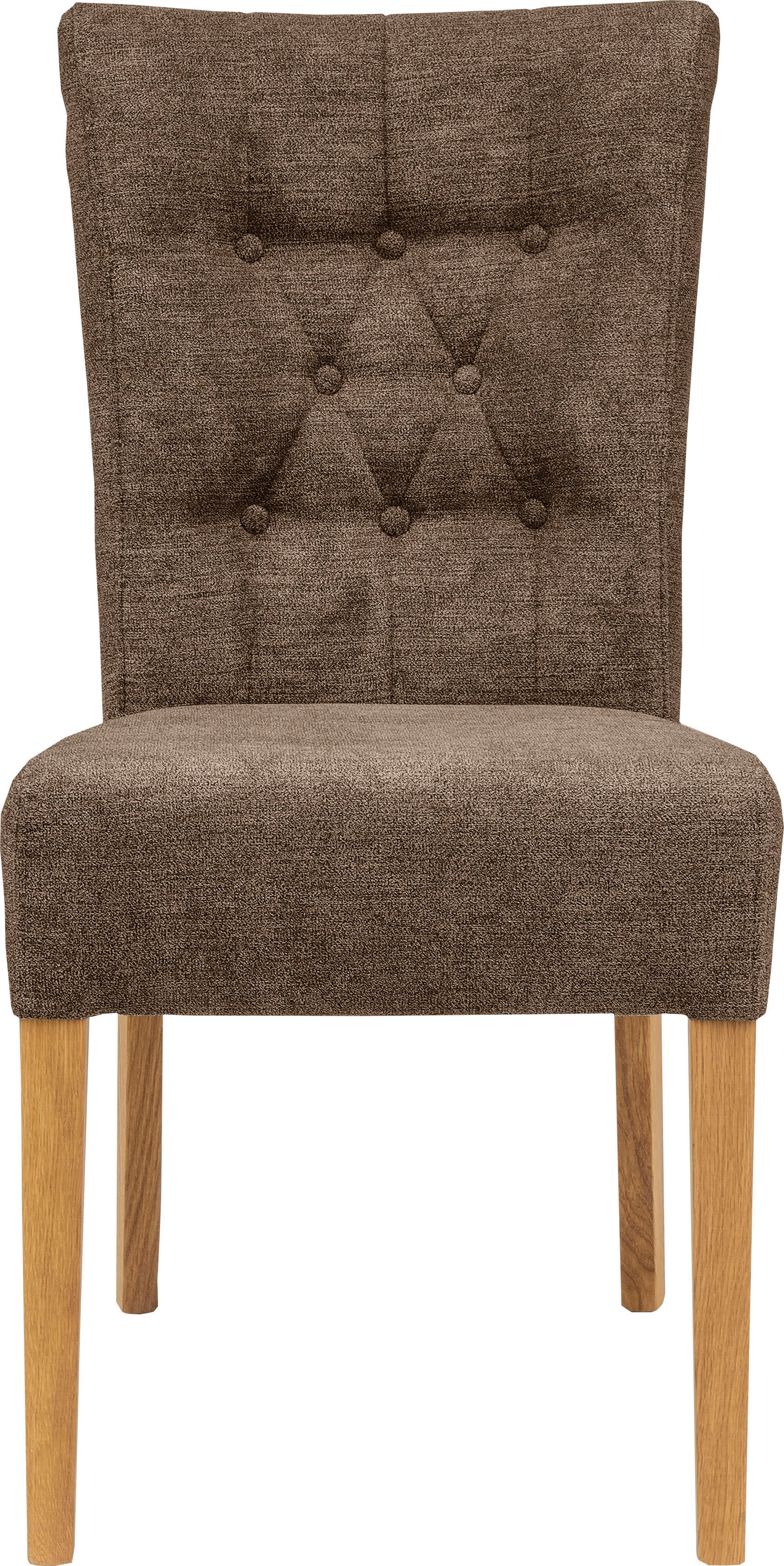 Home affaire Polsterstuhl »Queen«, (Set), 4 St., Feinstruktur, Esszimmerstuhl mit Knopfheftung, 2er, 4er oder 6er-Set