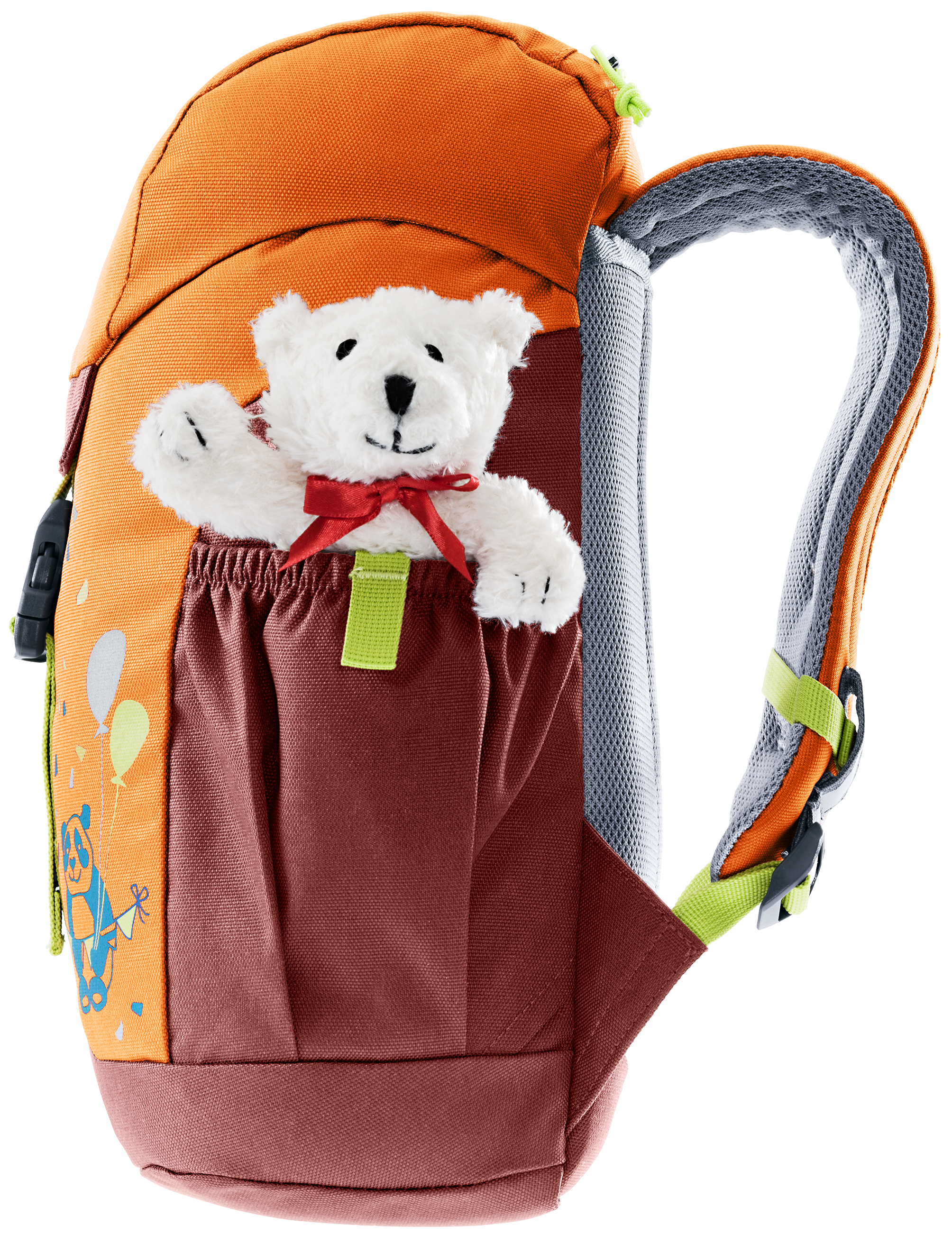 deuter Kinderrucksack »SCHMUSEBÄR MIT TEDDY 8 L«, Reflektoren