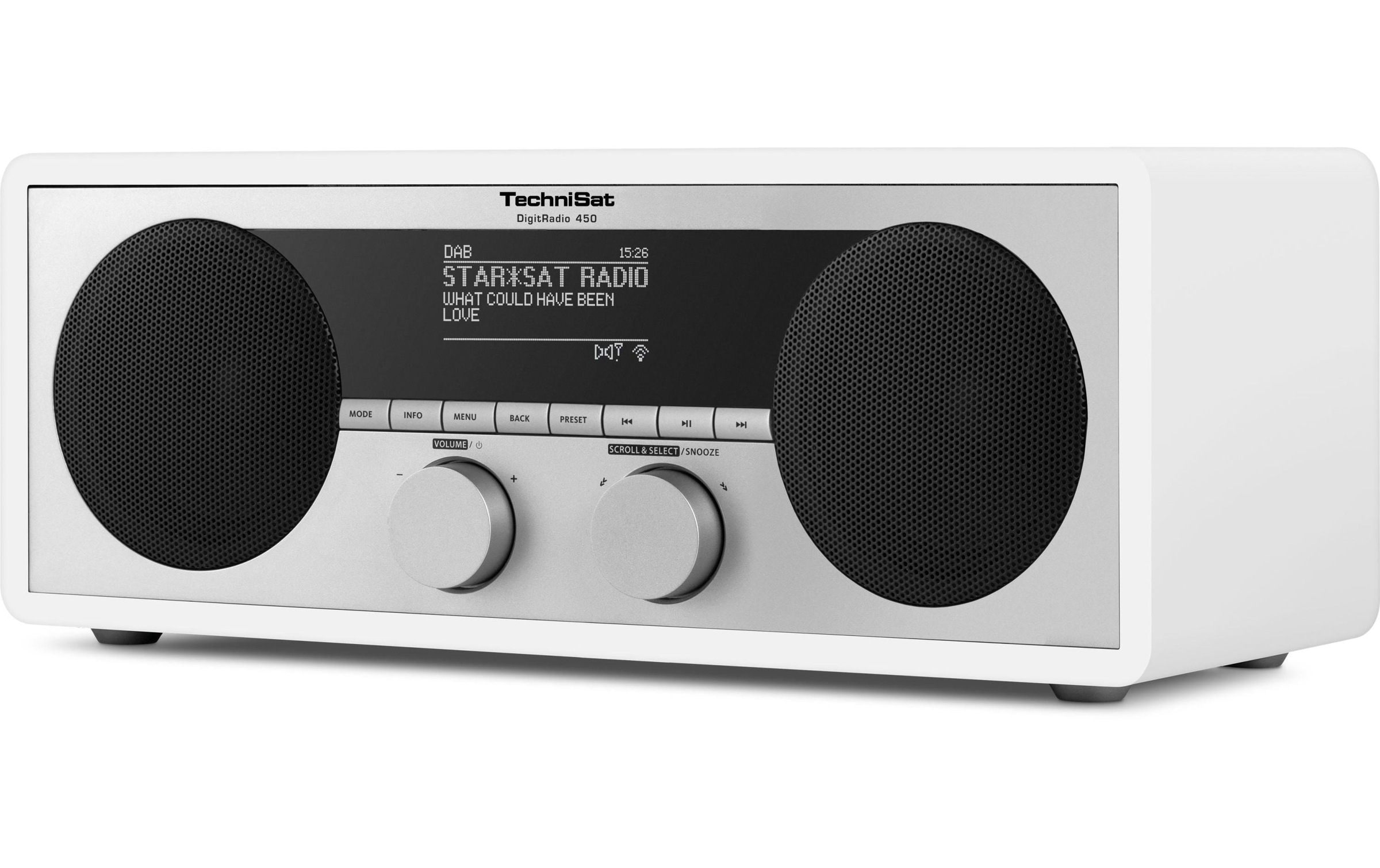 TechniSat Digitalradio (DAB+) »450«, (Digitalradio (DAB+)-FM-Tuner-Internetradio)