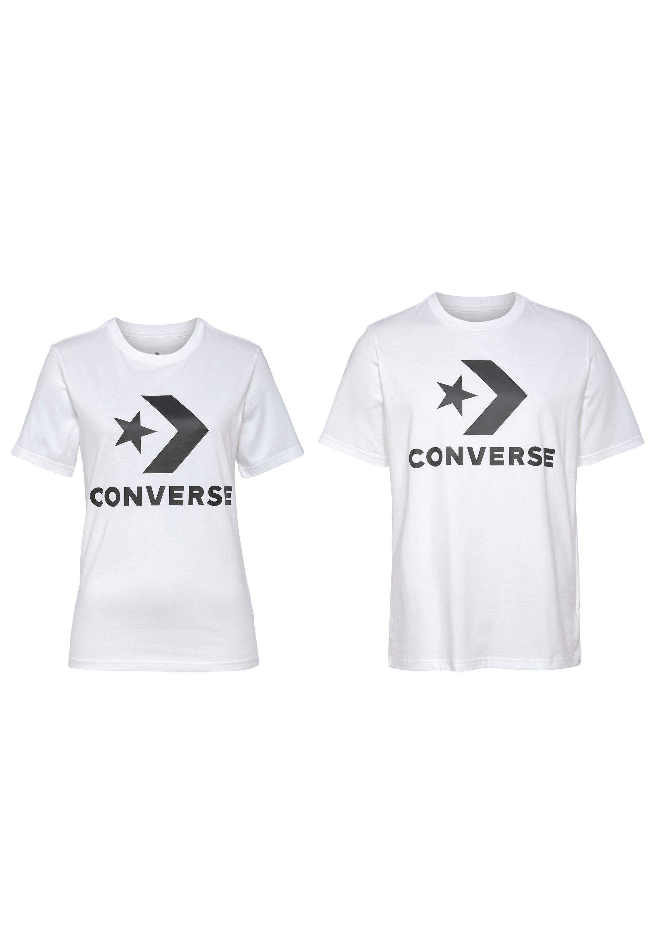 Converse T-Shirt »Unisex GO-TO STAR CHEVRON LOGO STANDARD-FIT«, Unisex