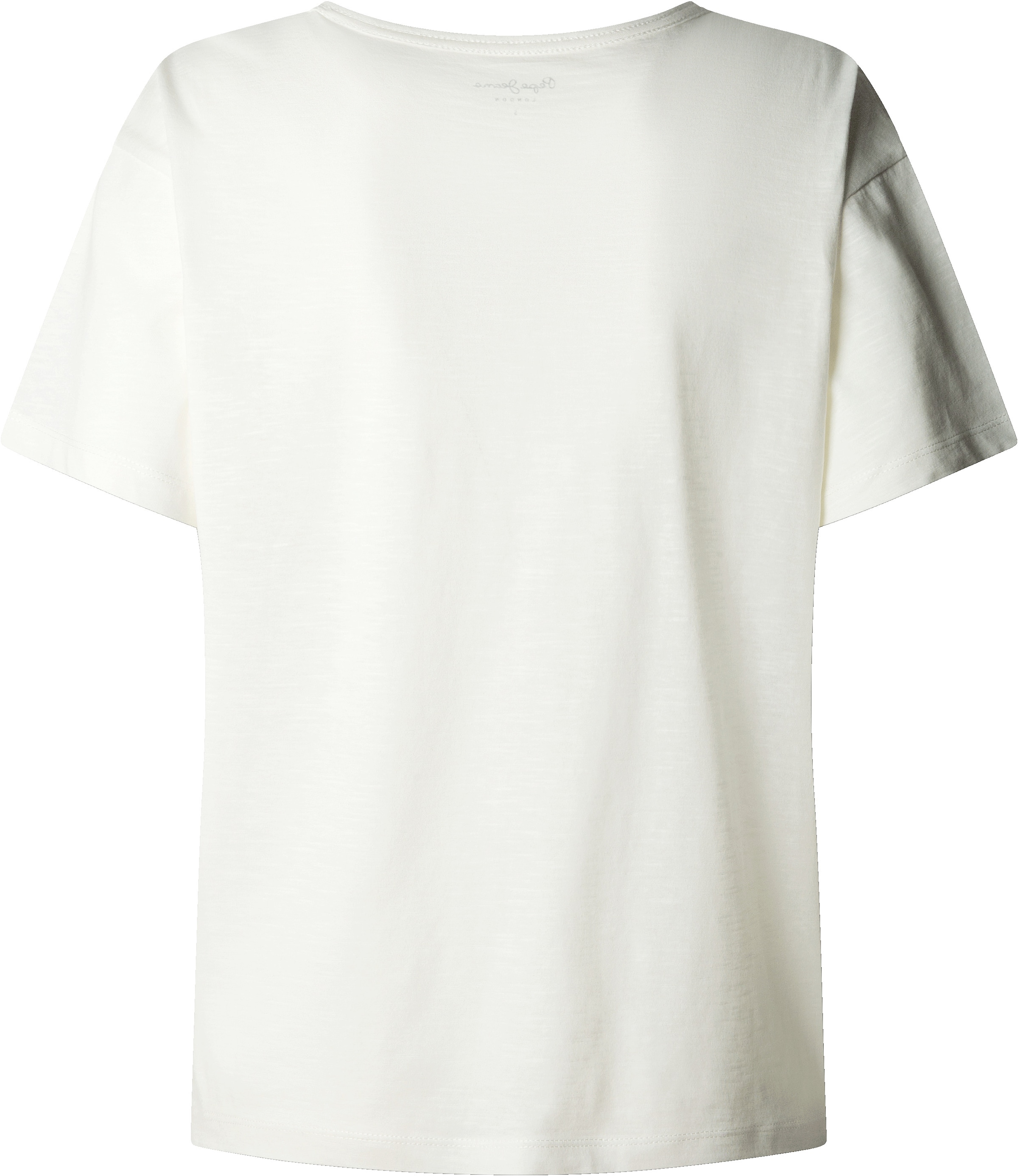 Pepe Jeans T-shirt »BENJAMINA« Avec détail logo, qualité coton