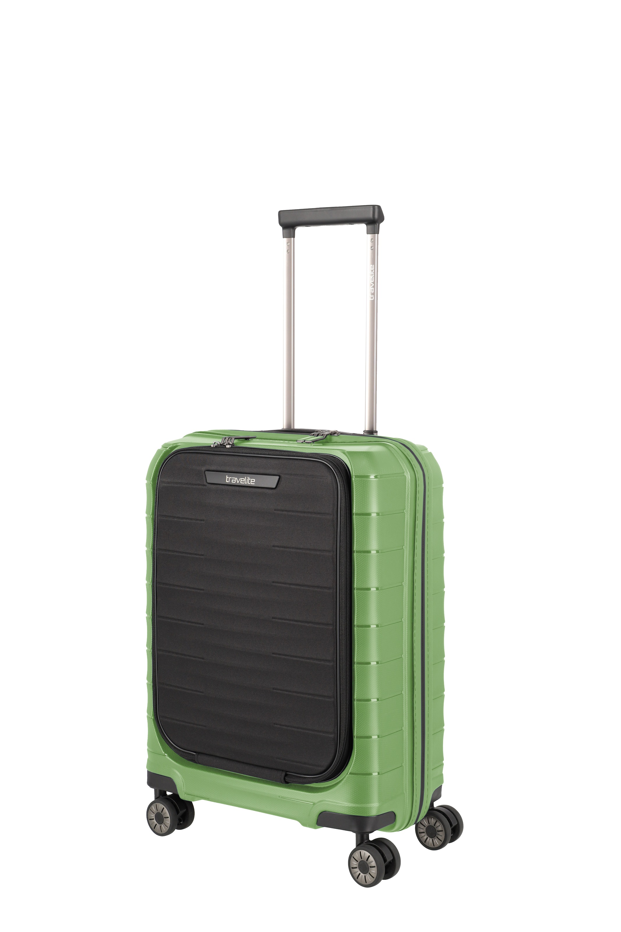travelite Kit trolley »MOOBY 3-teilig Reisekoffer Hartschale« avec serrure TSA et polypropylène recyclé