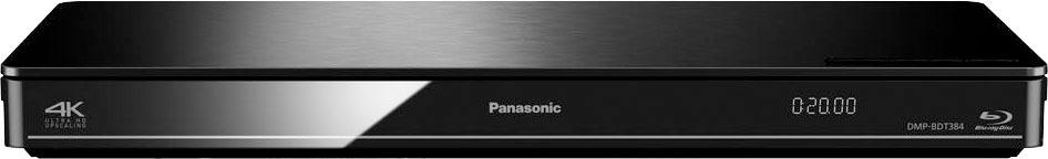 Panasonic Blu-ray-Player »DMP-BDT384/385«, FULL HD (3D) / BD-Video, LAN (Ethernet)-WLAN, 4K Upscaling