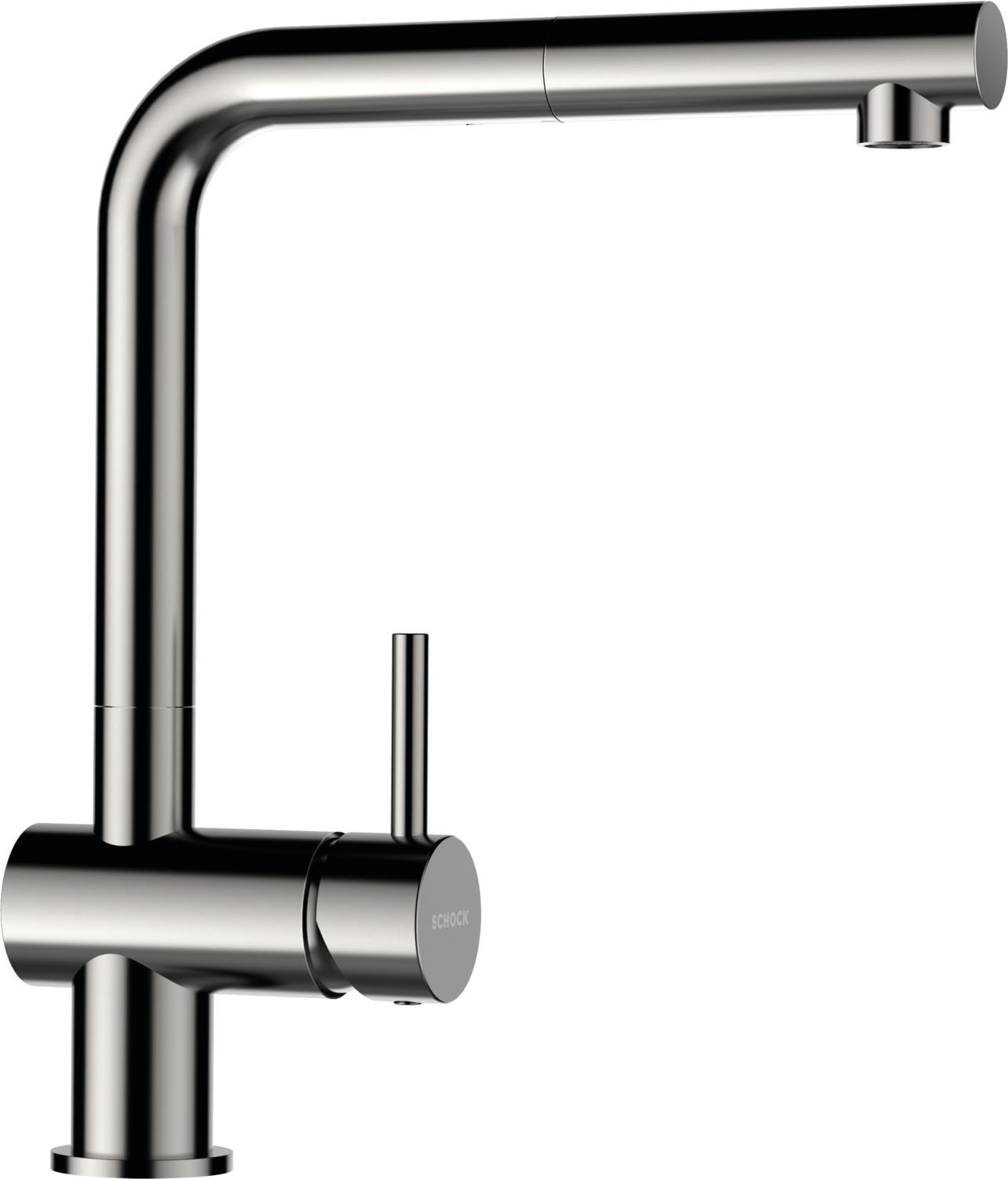 Image of Schock Küchenarmatur "Epos" ausziehbarer Auslauf, Rückflussverhinderer, Schwenkbereich 180