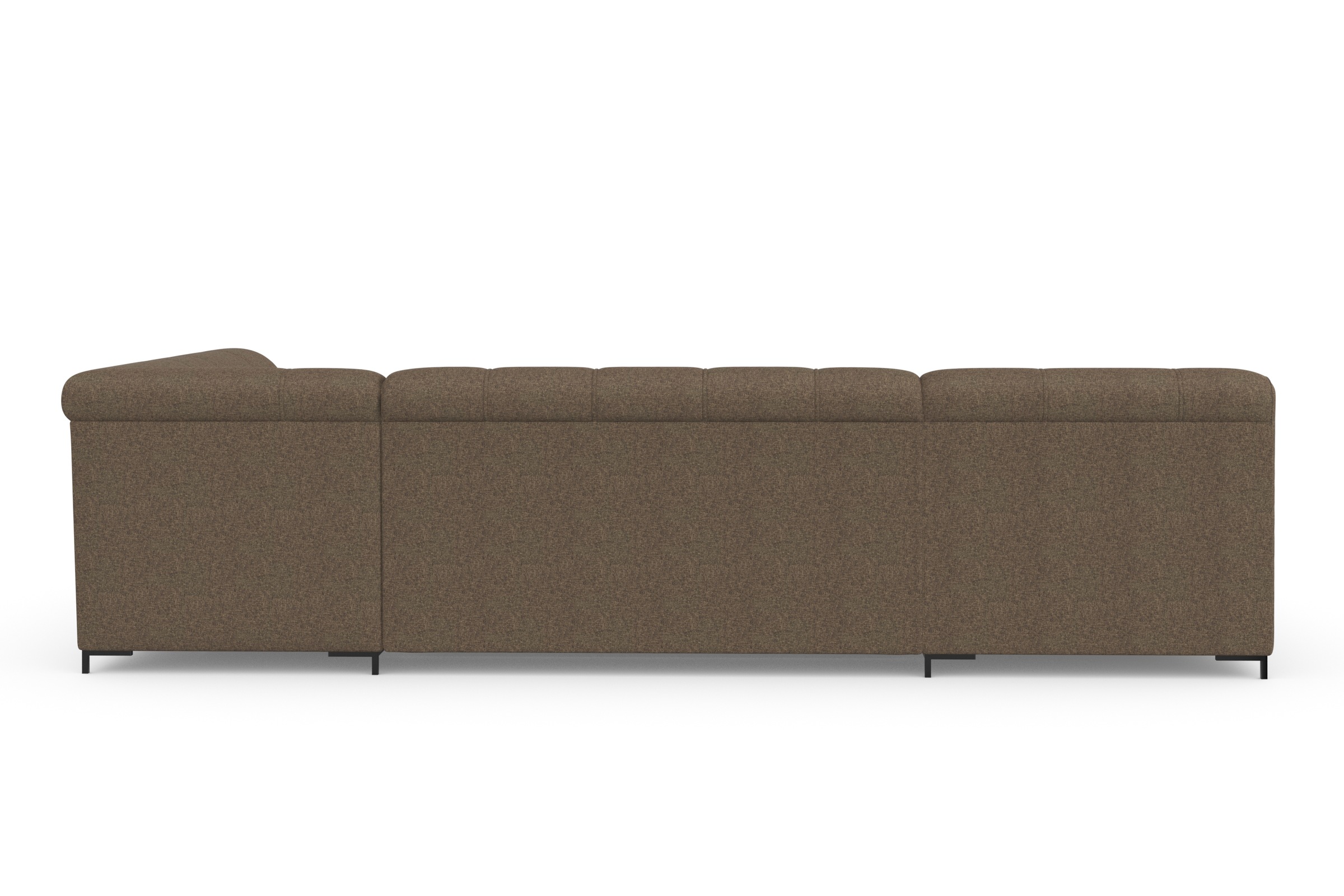 INOSIGN Wohnlandschaft »Balme, moderne Formensprache, zeitloses Design, U-Form«, Inkl. Zierkissen, wahlweise mit Bettfunktion
