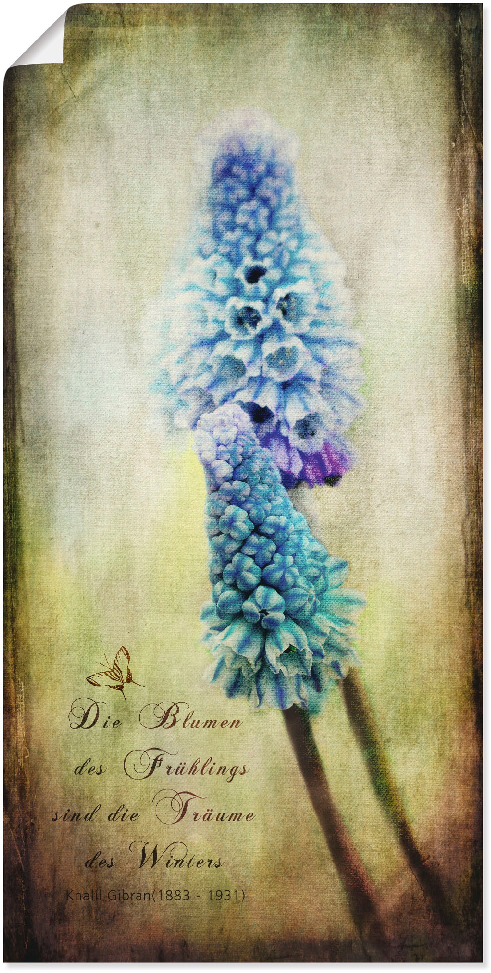 Image of Artland Wandbild »Der Frühling kommt«, Arrangements, (1 St.), in vielen Grössen & Produktarten - Alubild / Outdoorbild für den Aussenbereich, Leinwandbild, Poster, Wandaufkleber / Wandtattoo auch für Badezimmer geeignet bei Ackermann Versand Schweiz