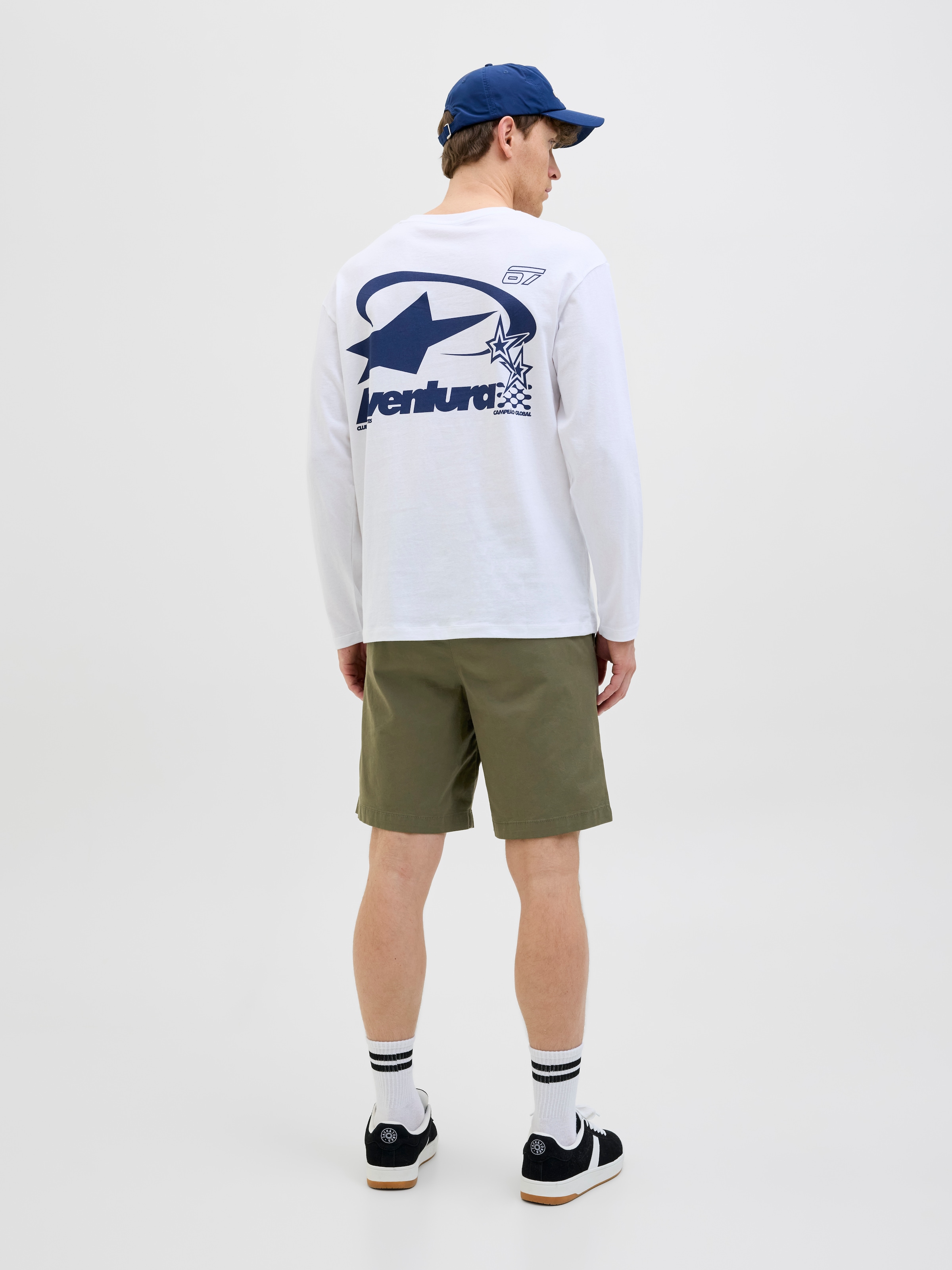 Jack & Jones Shorts »JPSJAIDEN CAMPAIGNHYBRIDJOGGERSHORT MID«