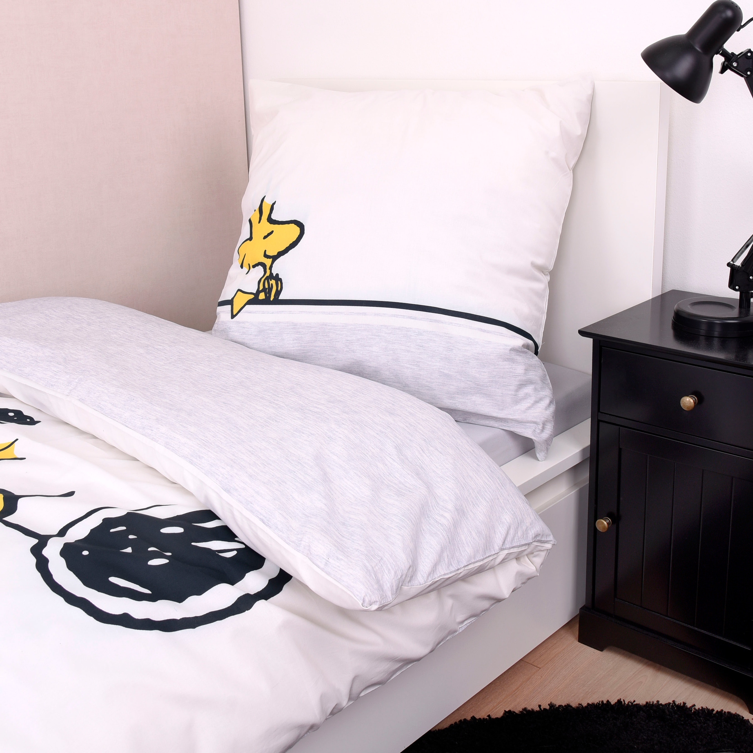 Peanuts Bettwäsche »Peanuts« 2 Stk. mit tollem Motiv