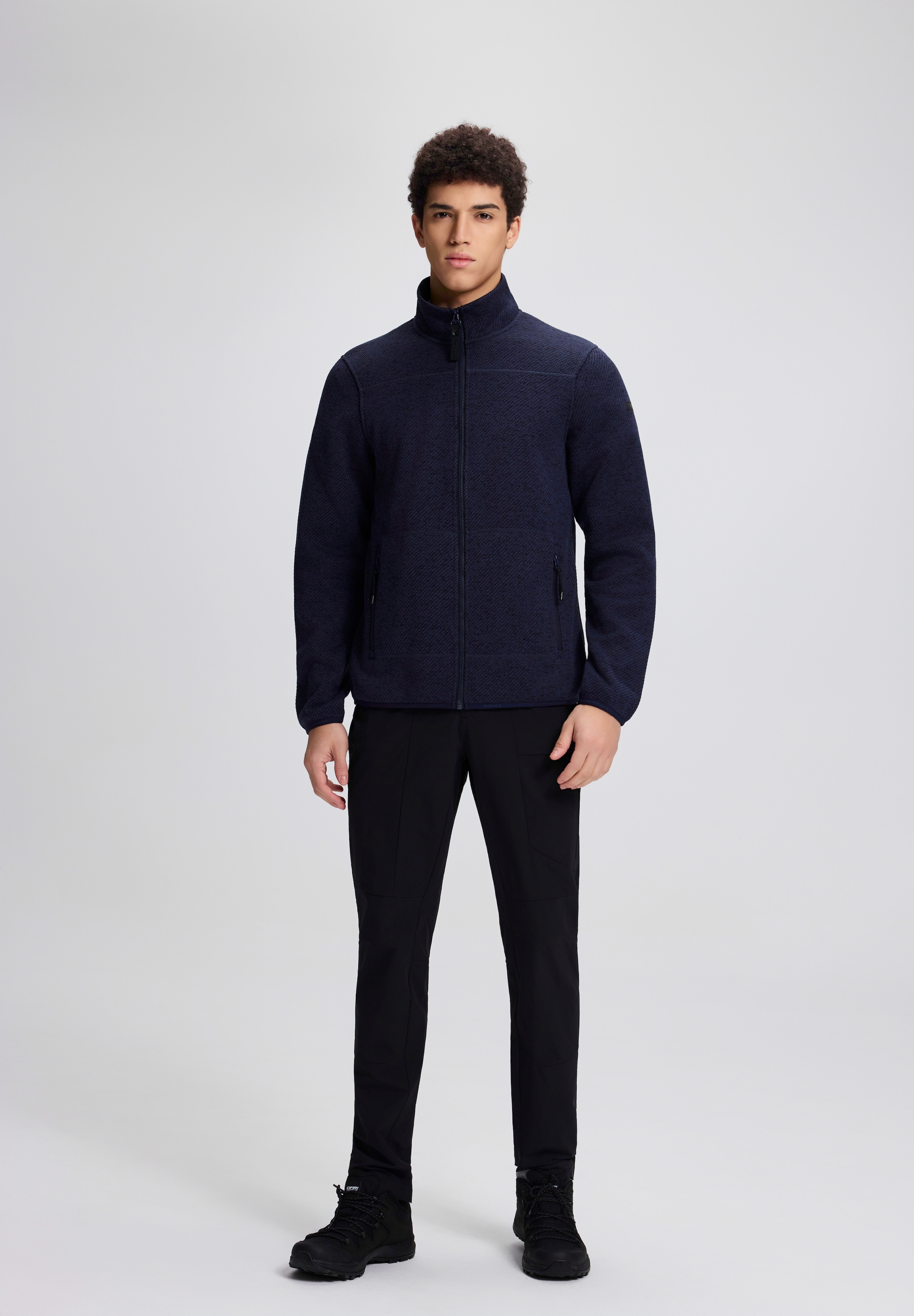 Icepeak Veste polaire »AGEN« sportlicher Stil, aus schnell trocknendem Thermal-Material