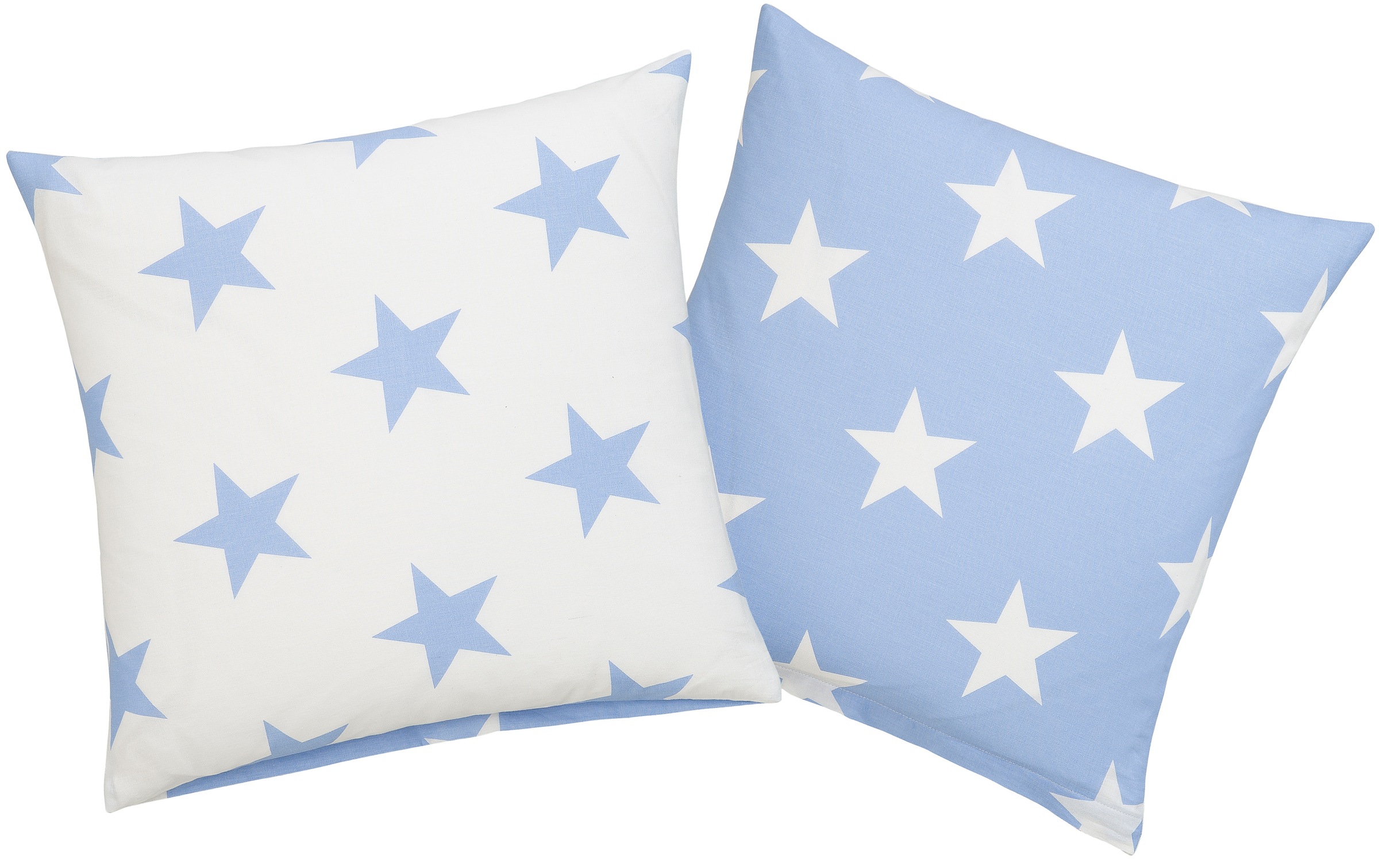 Image of Lüttenhütt Kissenbezüge »Stella«, (2 St., 2x 40x40cm), mit niedlichen Sternen bei Ackermann Versand Schweiz