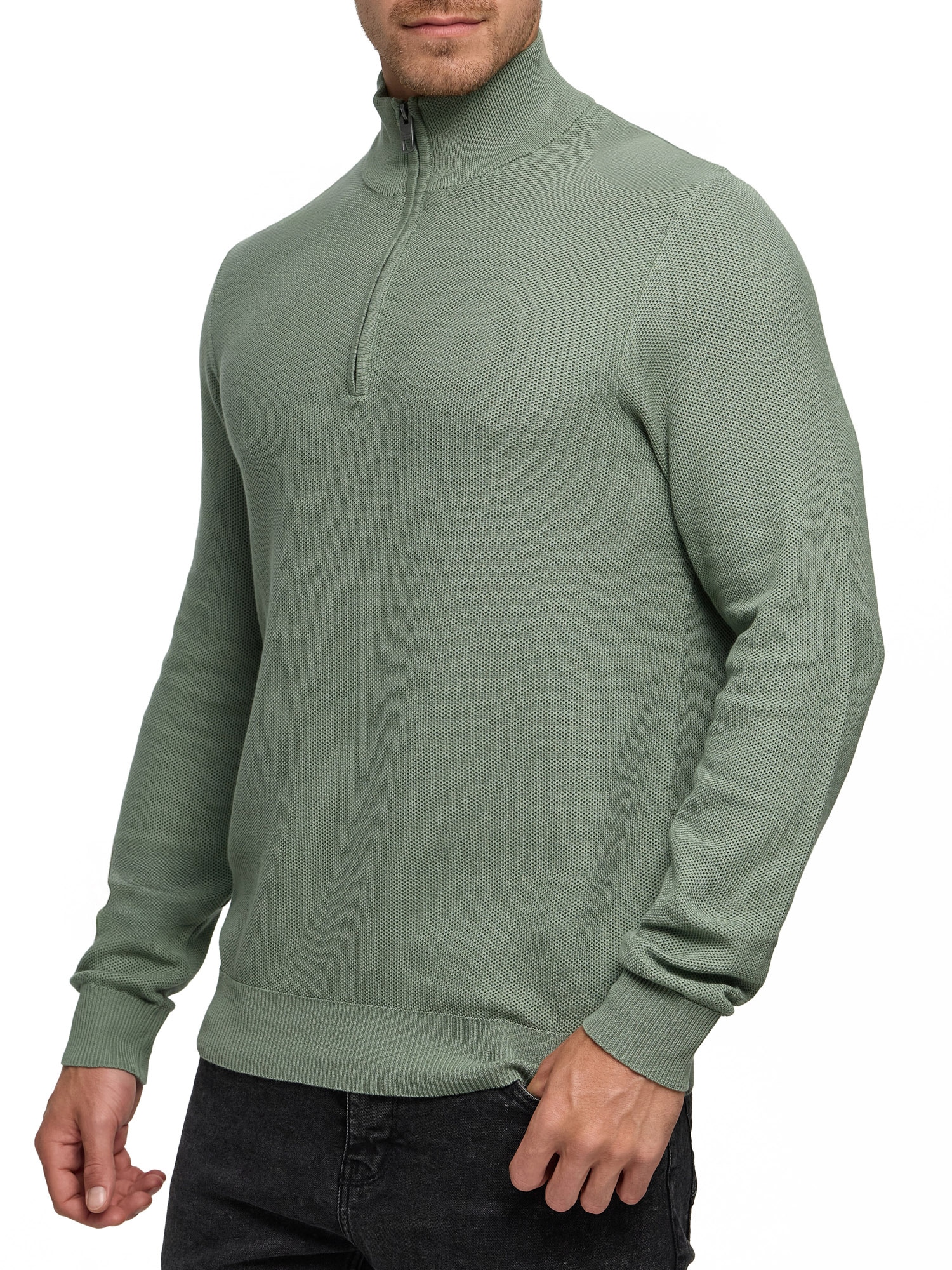 Image of Indicode Troyer "INBarcerle Half Zip"