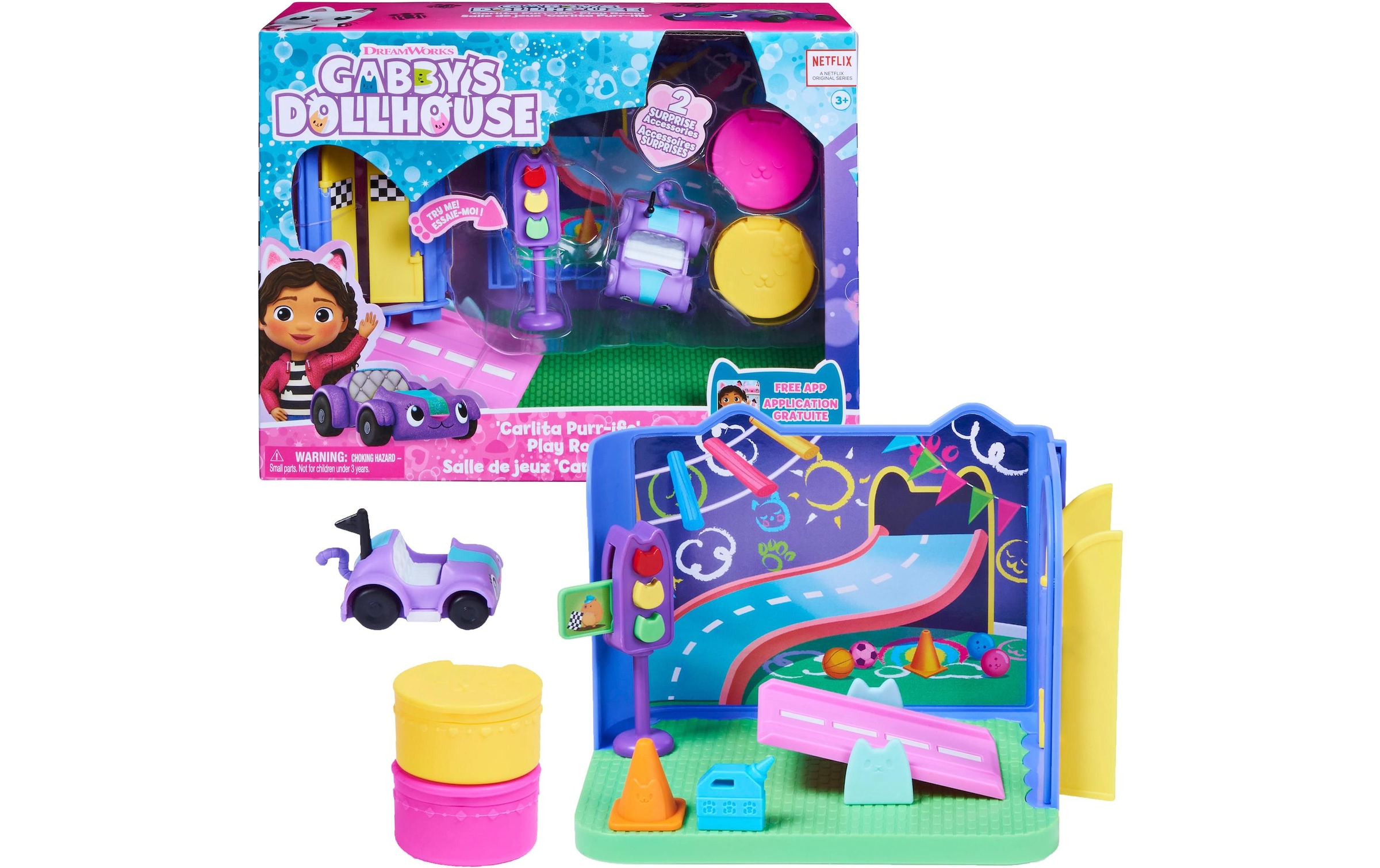 nicht definiert Spielwelt »Spinmaster Gabby's Dollhouse Carlitas Spielzimmer Deluxe...