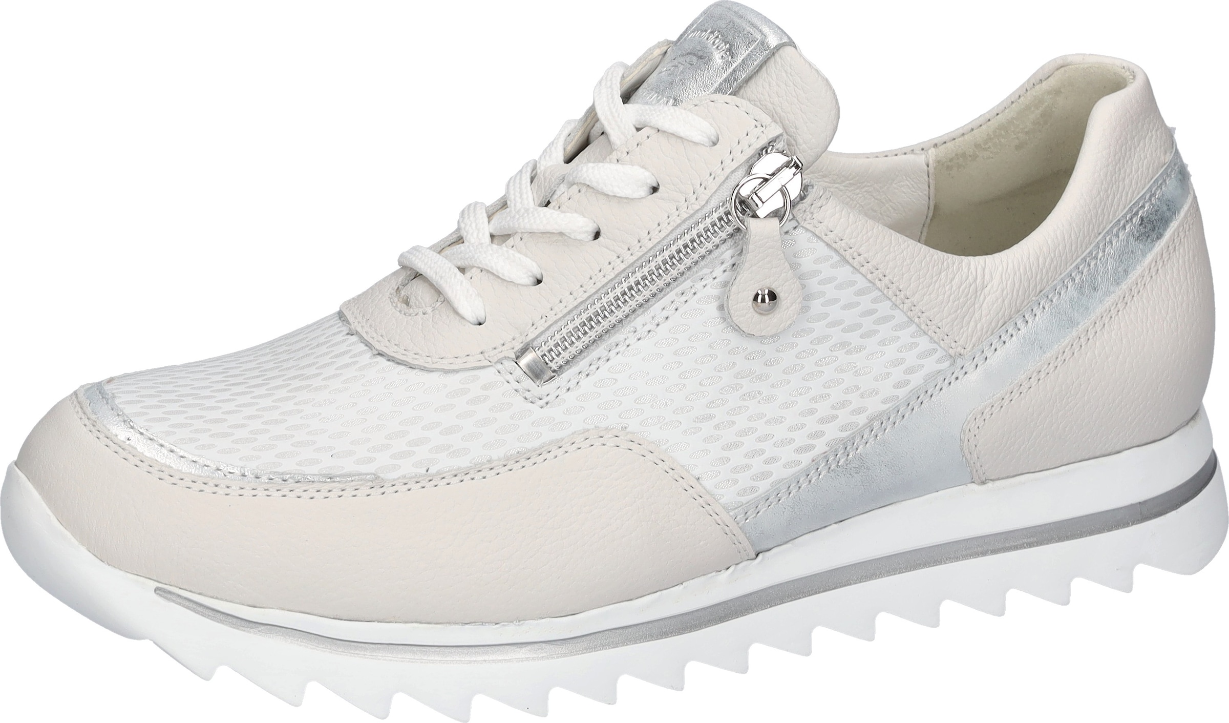 Image of Waldläufer Sneaker "HAIBA" Schnürschuh, Halbschuh in Komfortweite H (= sehr weit)
